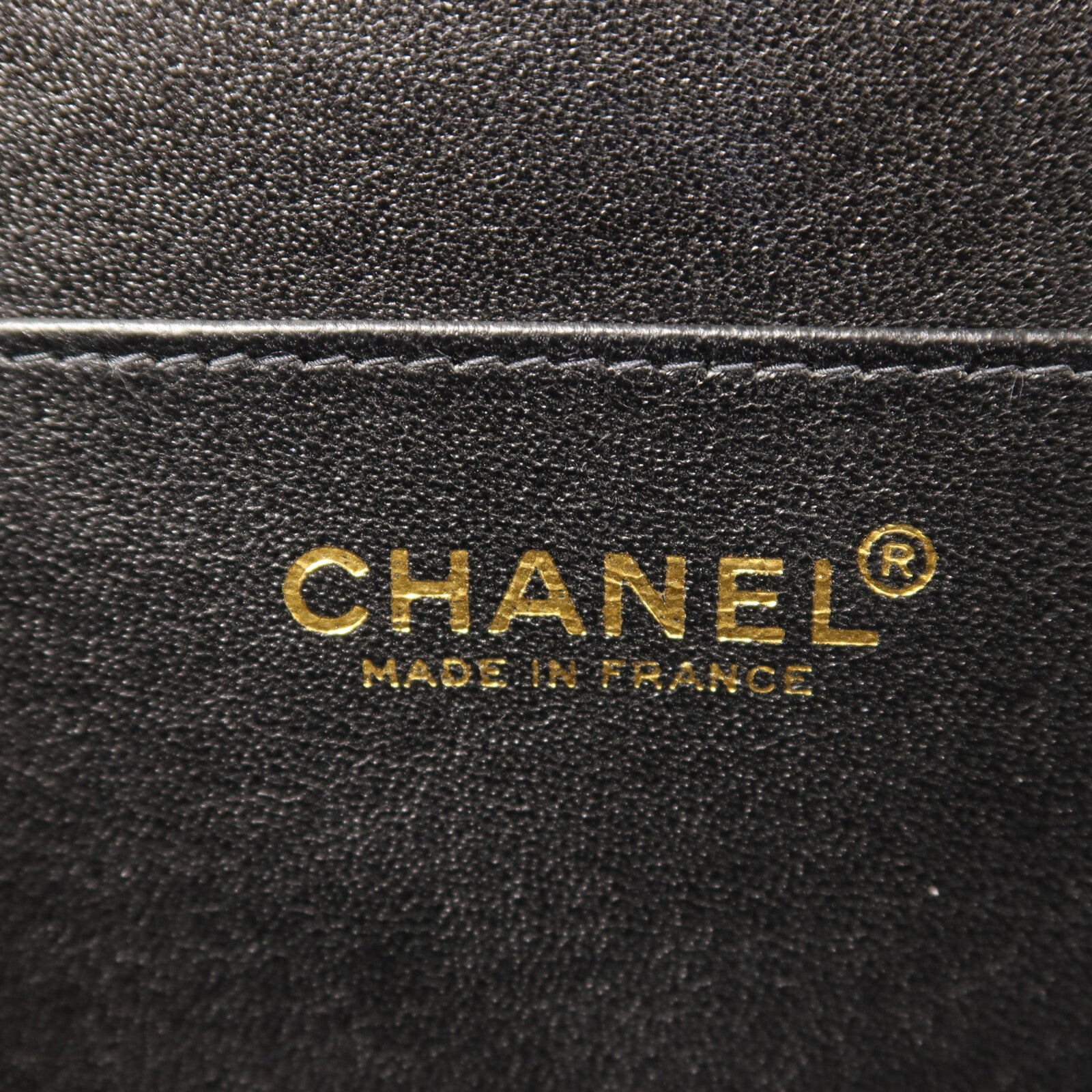CHANEL 羊皮皮革2.55 Chocobar Flap Bag金扣鏈帶肩背袋