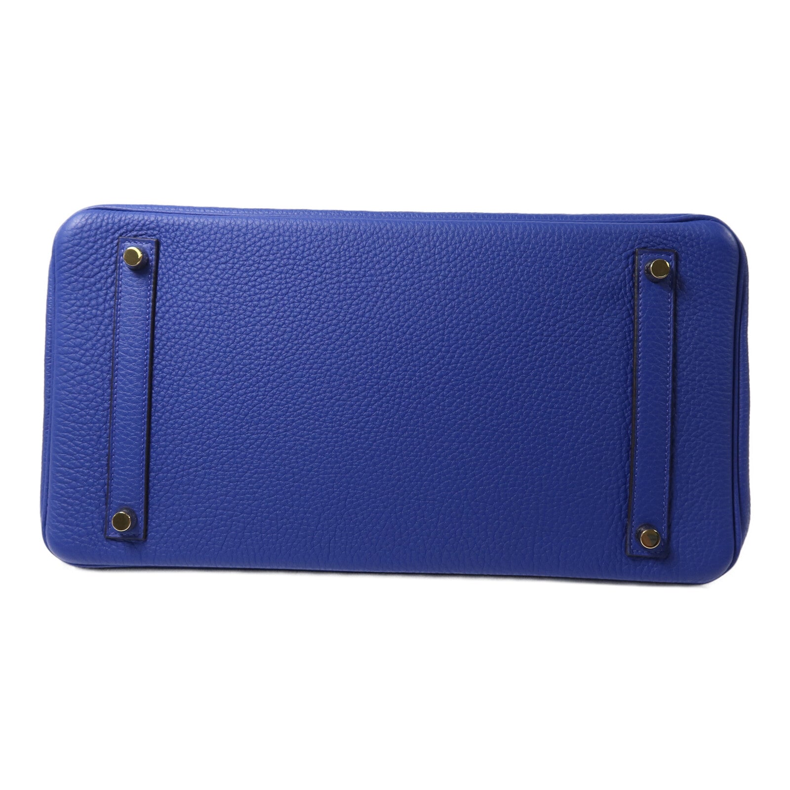 HERMES Togo皮革Birkin 35手挽袋Bleu Electric