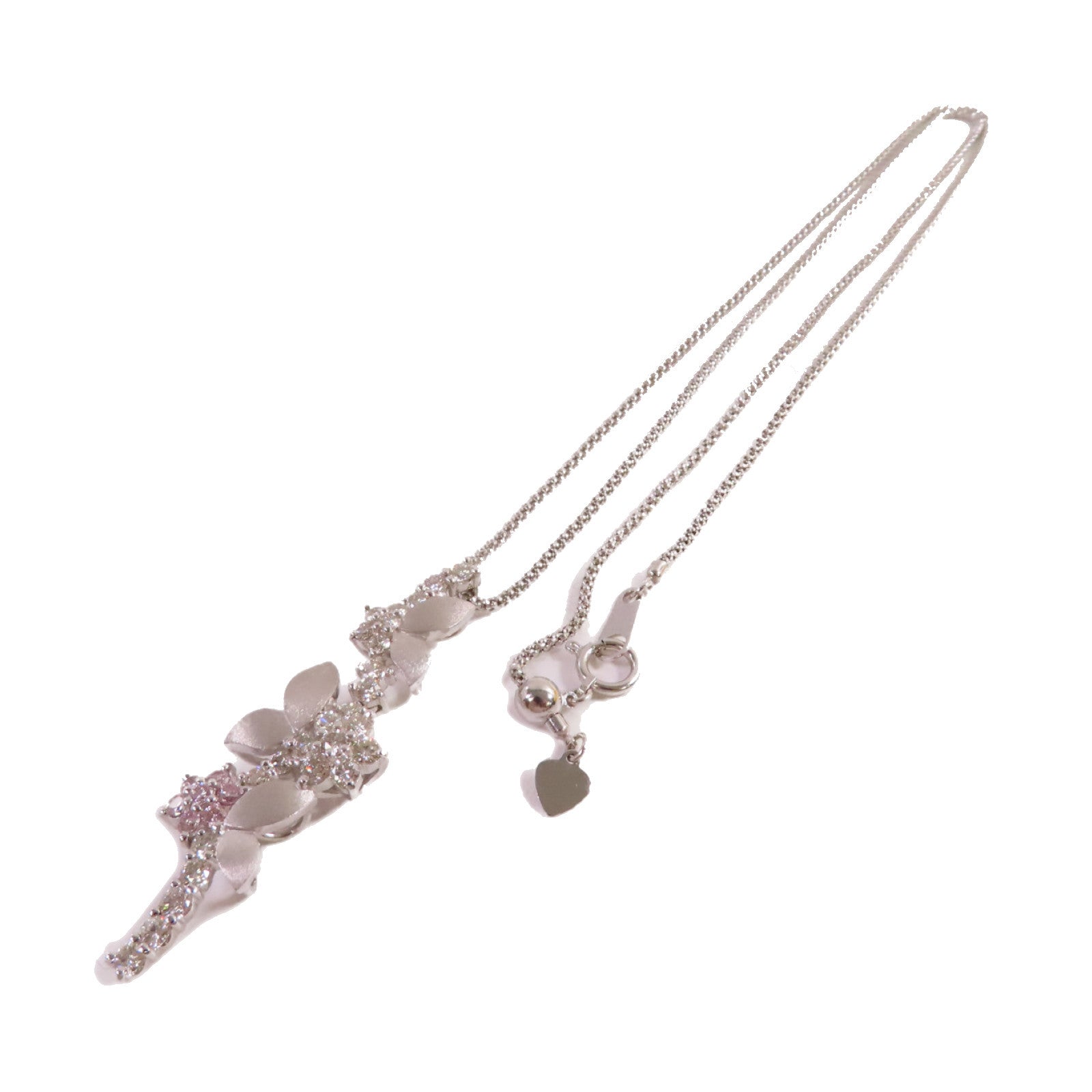 JEWELRY 18K白金Diamond Necklace 1.05ct鑽石項鍊