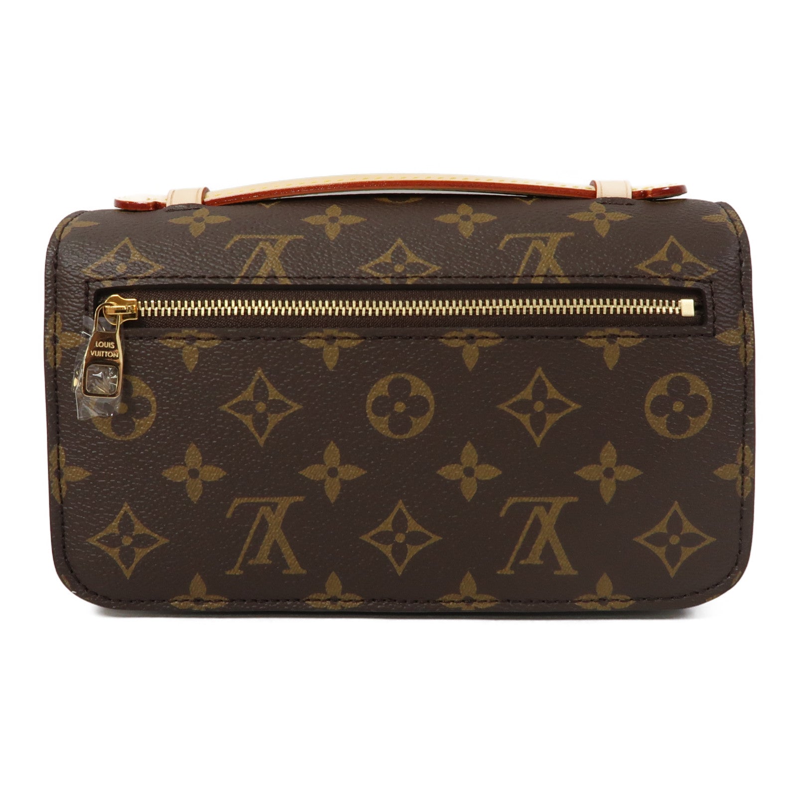 LOUIS VUITTON Monogram Pochete Metis金扣手挽肩背兩用袋啡色