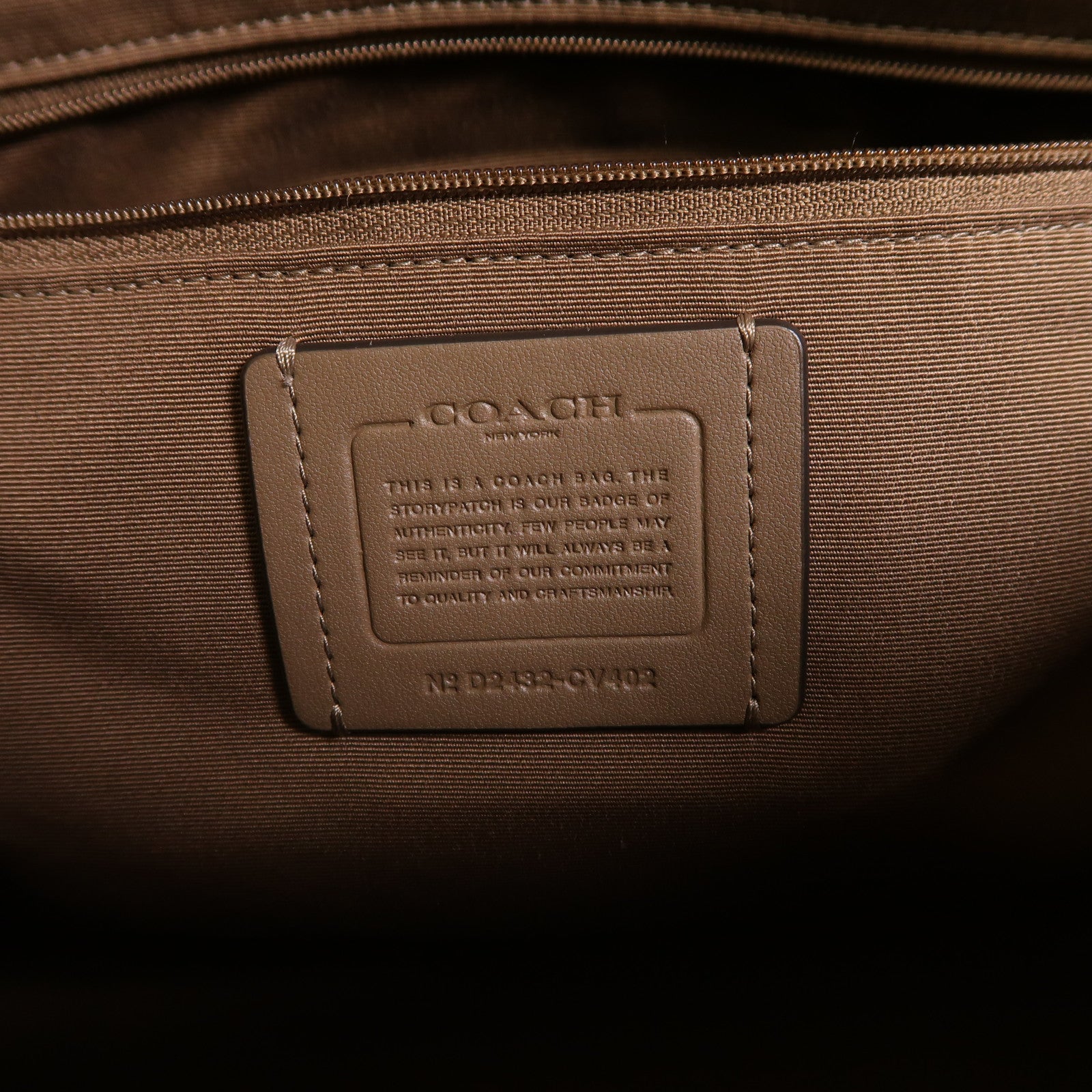 COACH 牛皮皮革Gallery Tote Bag金扣肩背袋