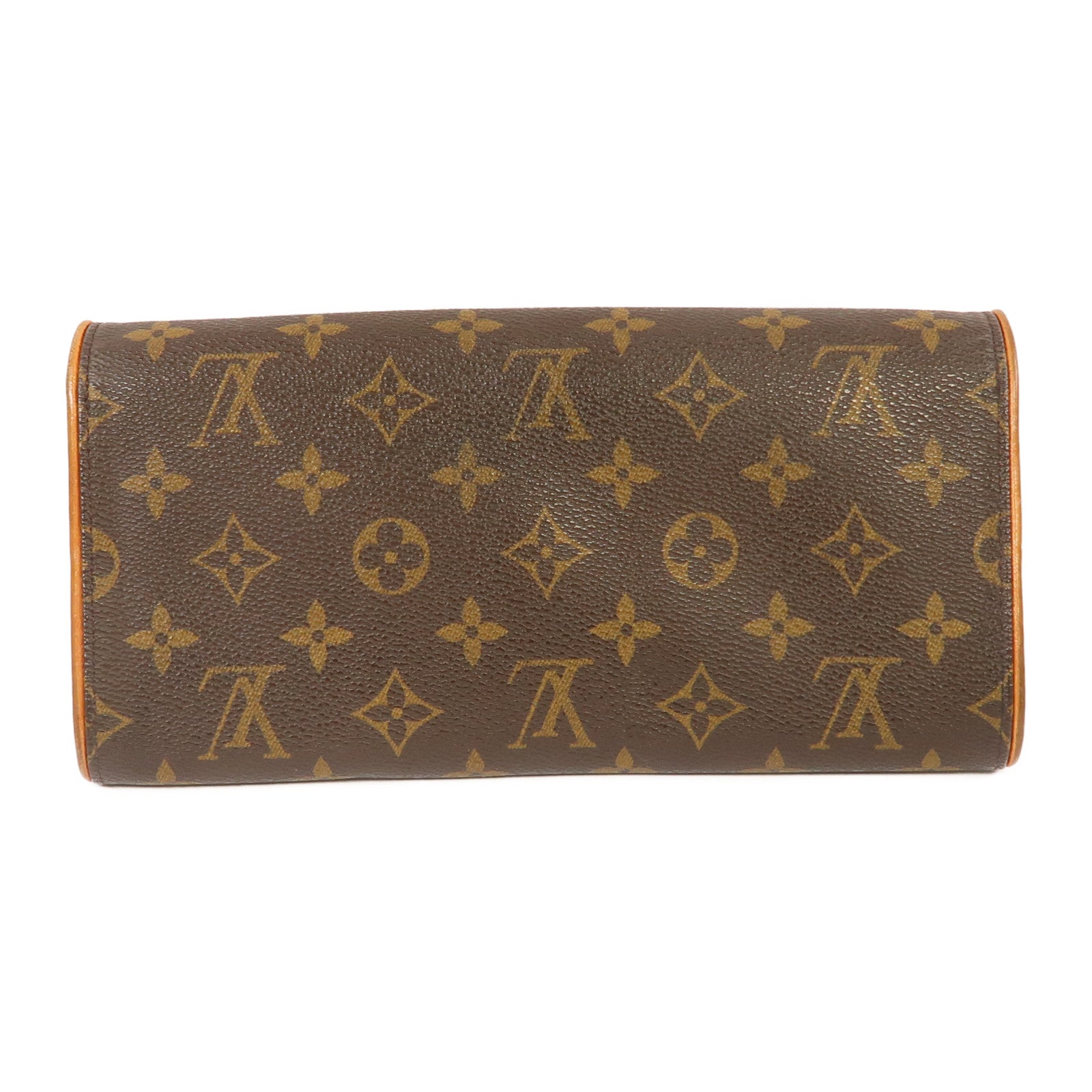 LOUIS VUITTON 【激減優惠】Monogram Pochette Twin GM金扣肩背袋啡色