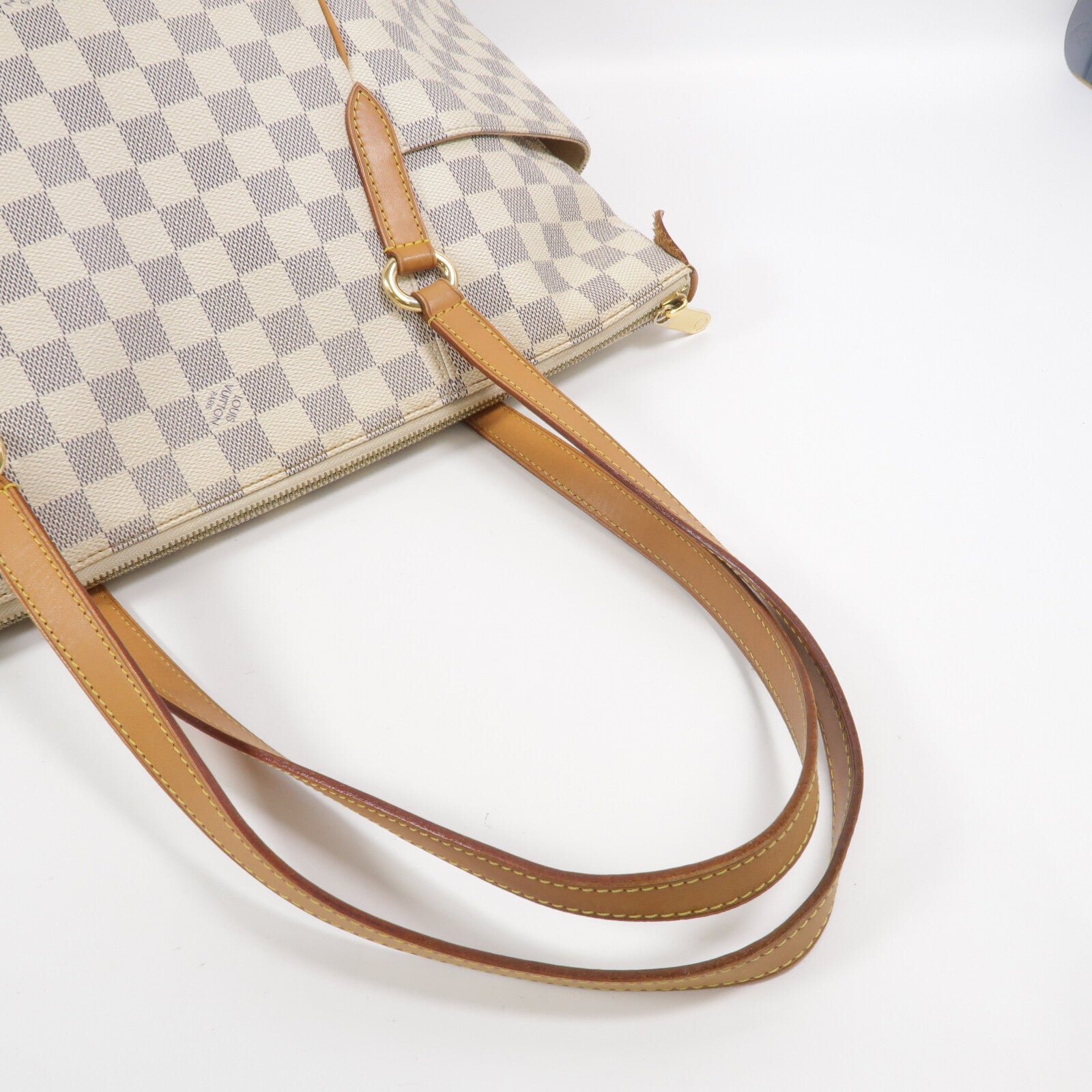 LOUIS VUITTON Damier Azur Totally MM肩背袋