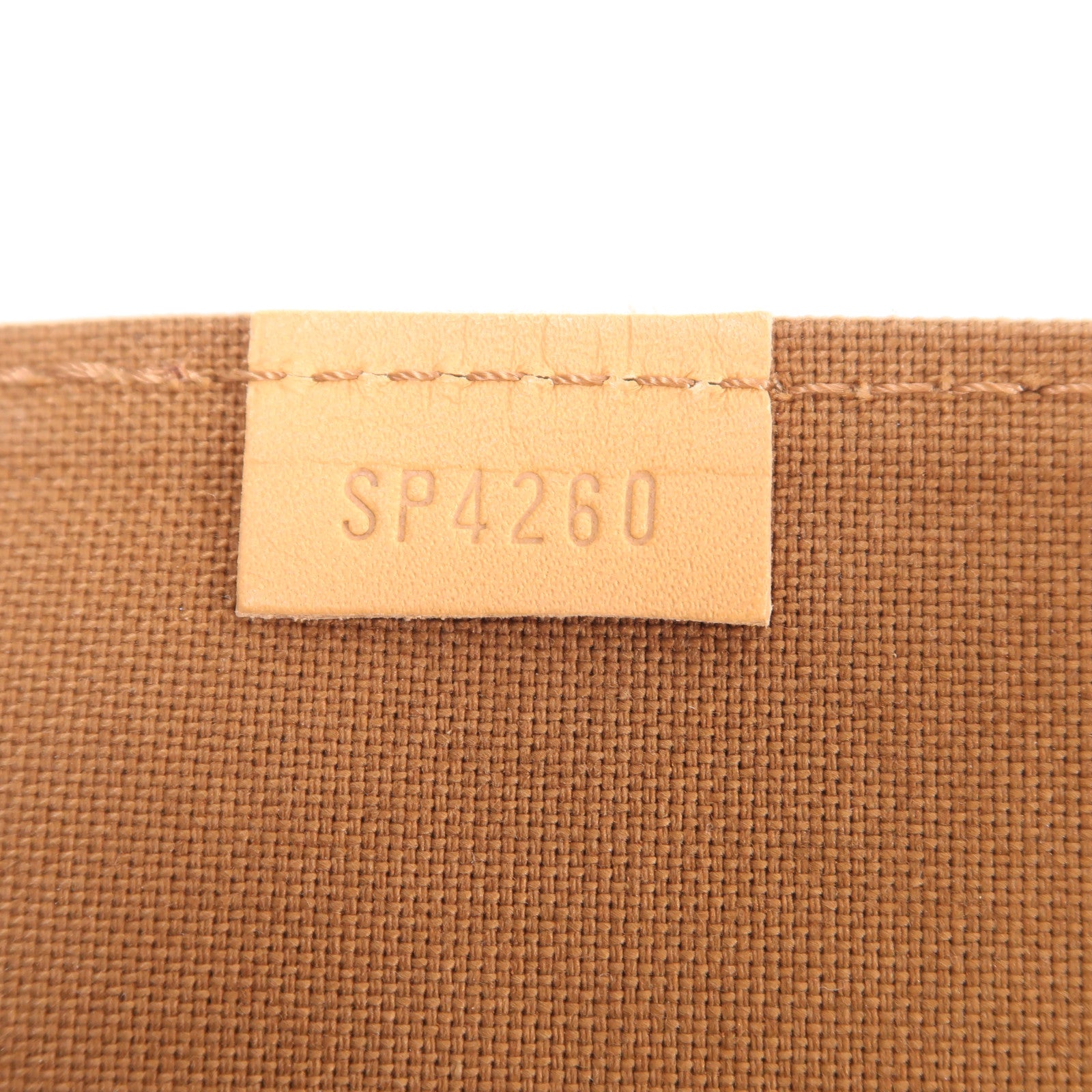 LOUIS VUITTON Monogram Petit Sac Plat金扣手挽肩背兩用袋棕色