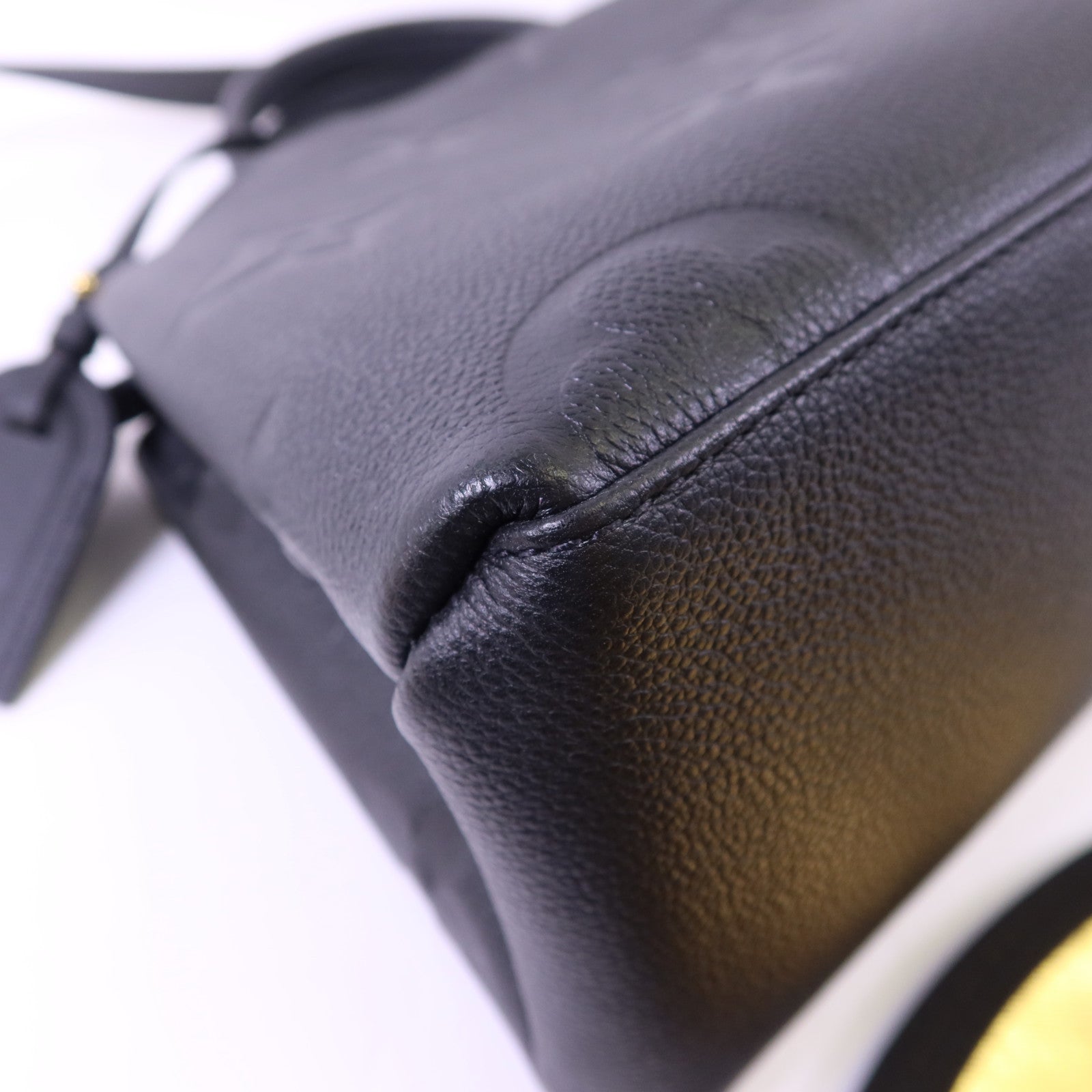 LOUIS VUITTON Monogram Empreinte Petit Palais金扣手挽肩背兩用袋