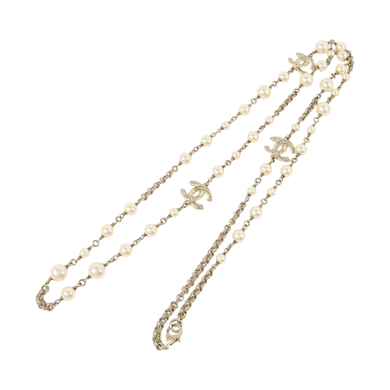 CHANEL 金屬/PVC Necklace項鏈