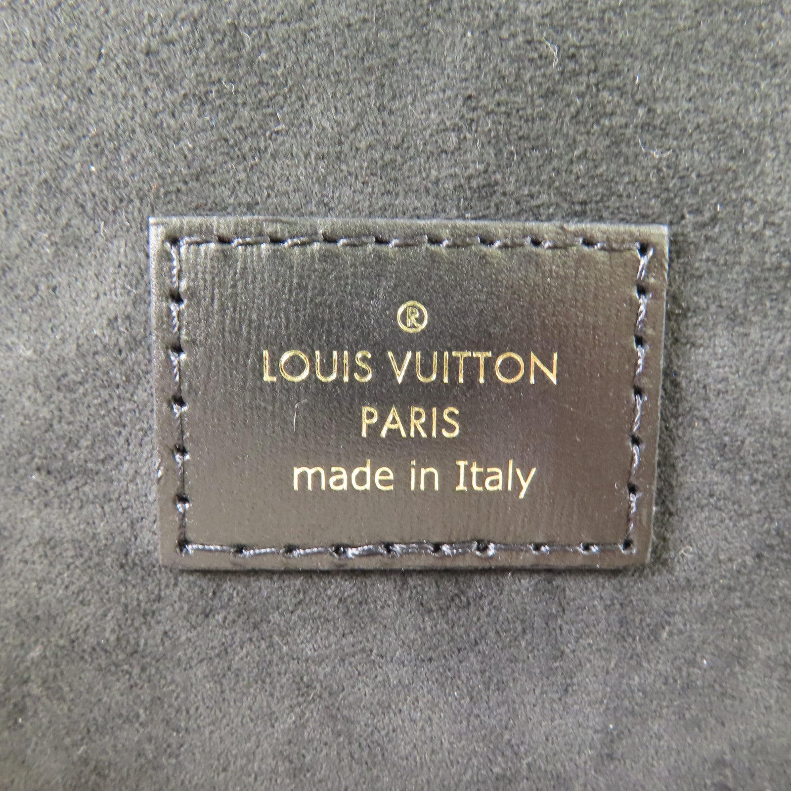 LOUIS VUITTON Monogram Reverse Vanity PM金扣手挽肩背兩用袋棕色
