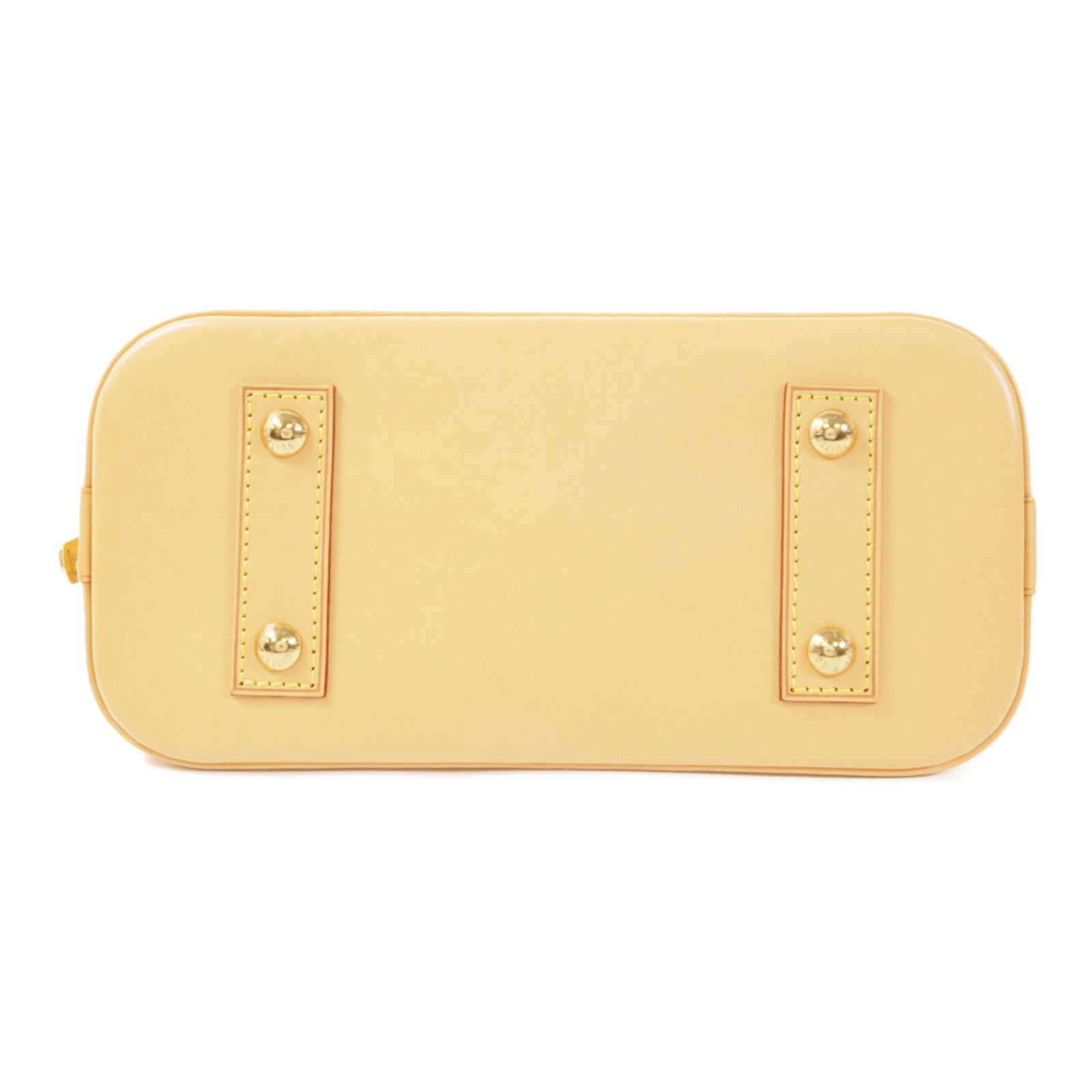 LOUIS VUITTON Monogram Alma BB金扣手挽肩背兩用袋棕色