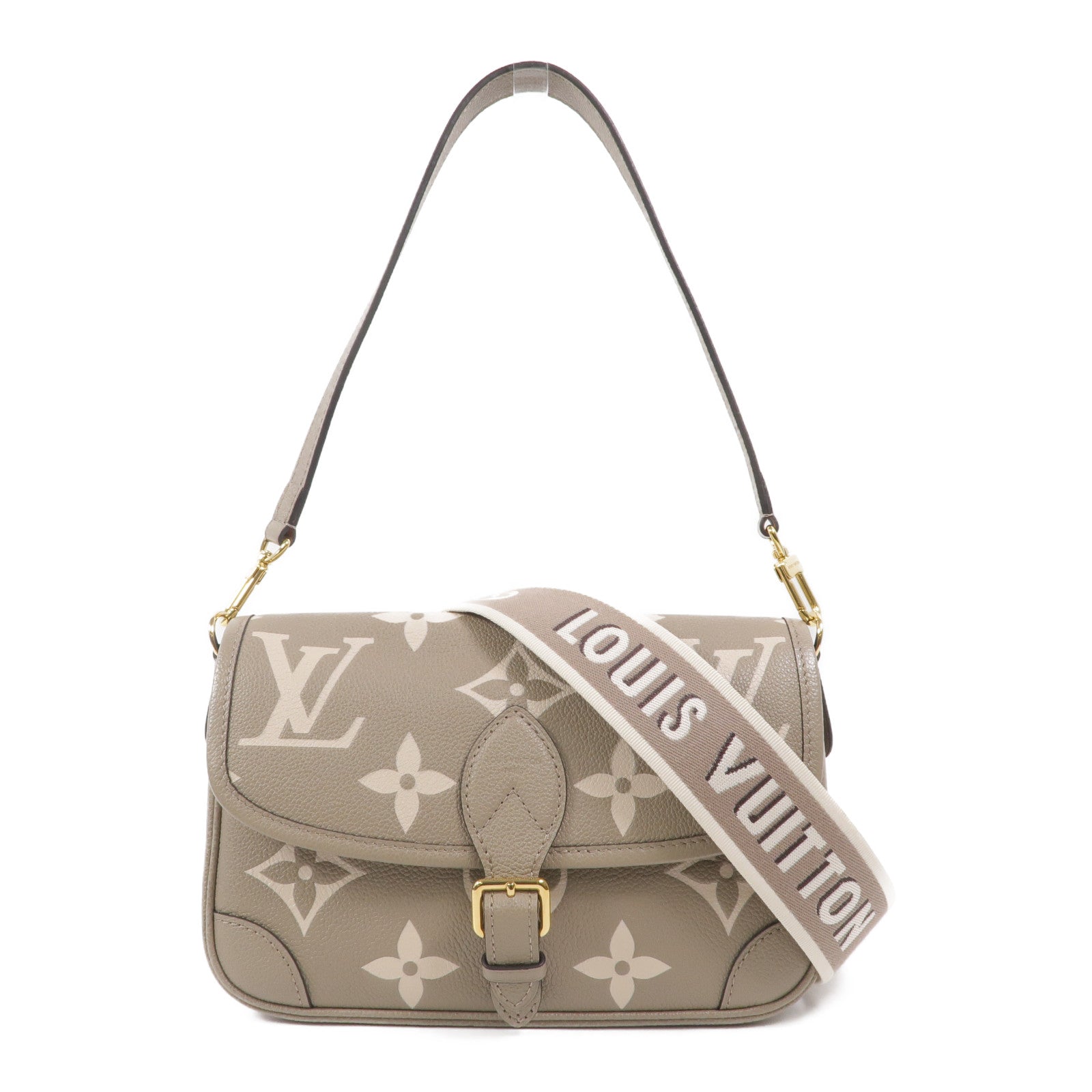 LOUIS VUITTON Monogram Empreinte Diane PM手挽肩背兩用袋