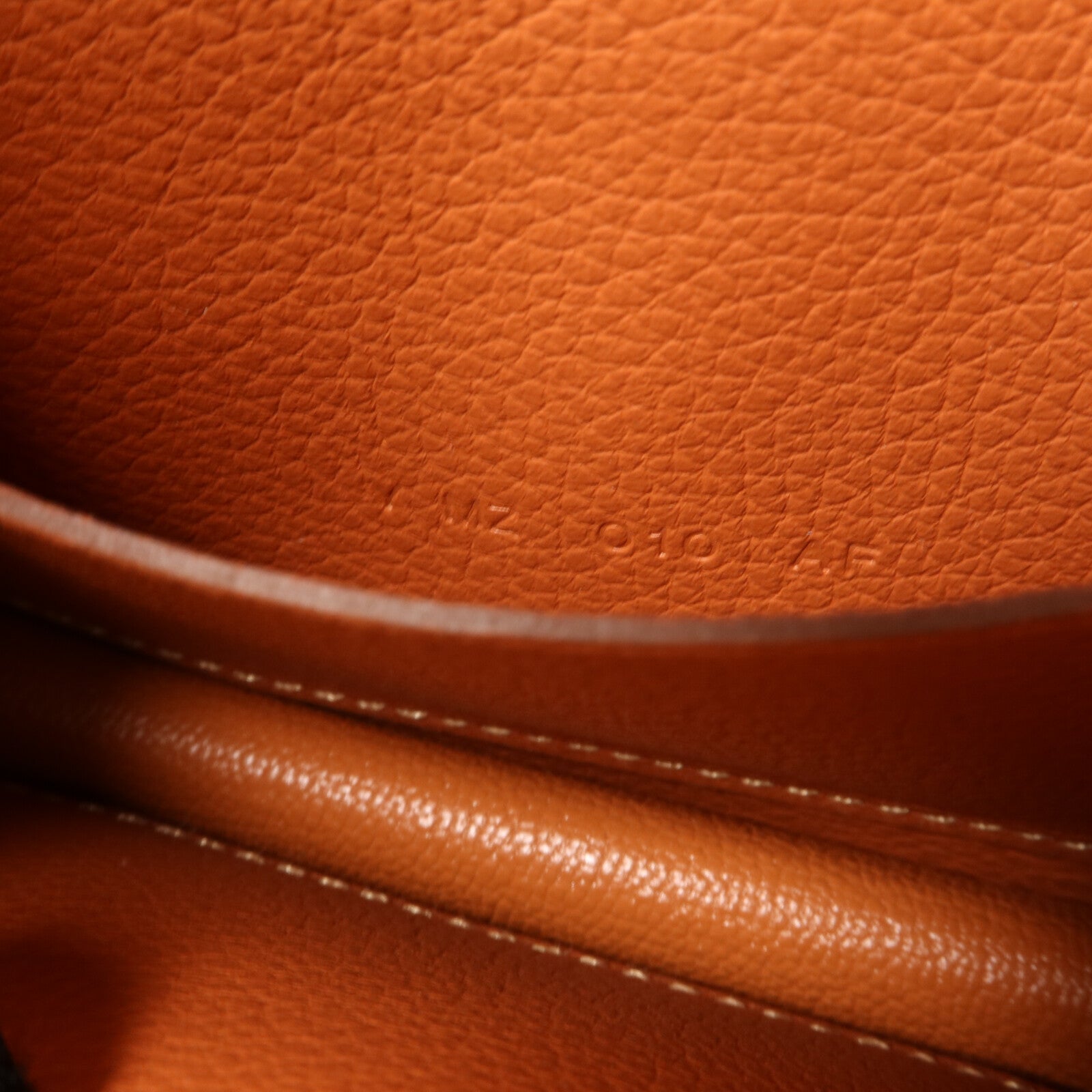 HERMES Evercolor皮革Constance Slim錢包Cuivre