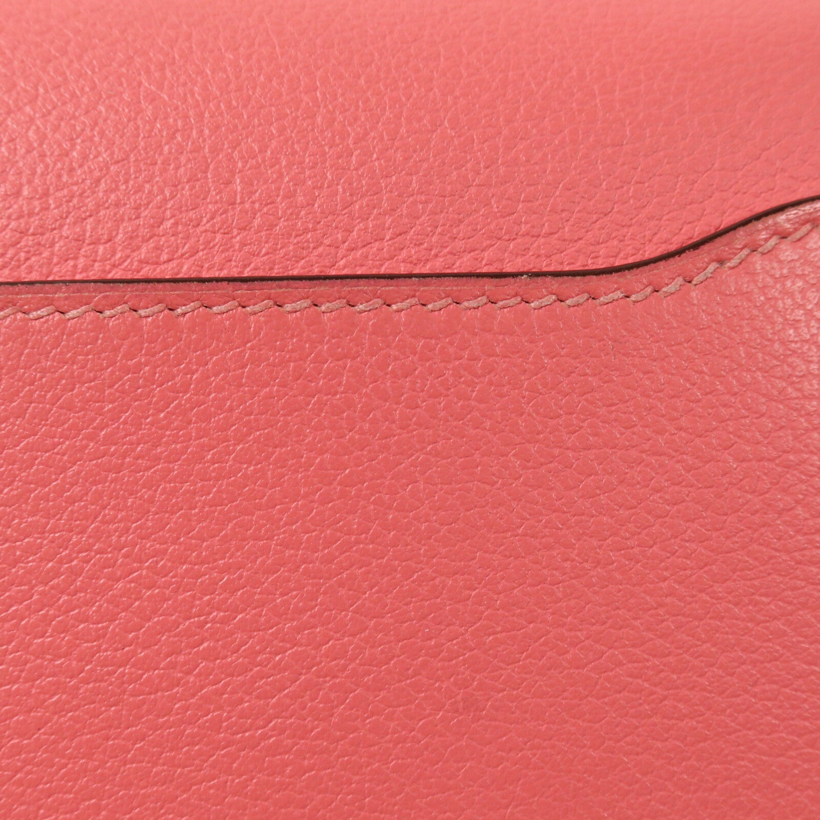 HERMES Evercolor皮革Roulis Mini肩背袋Rose Azalee