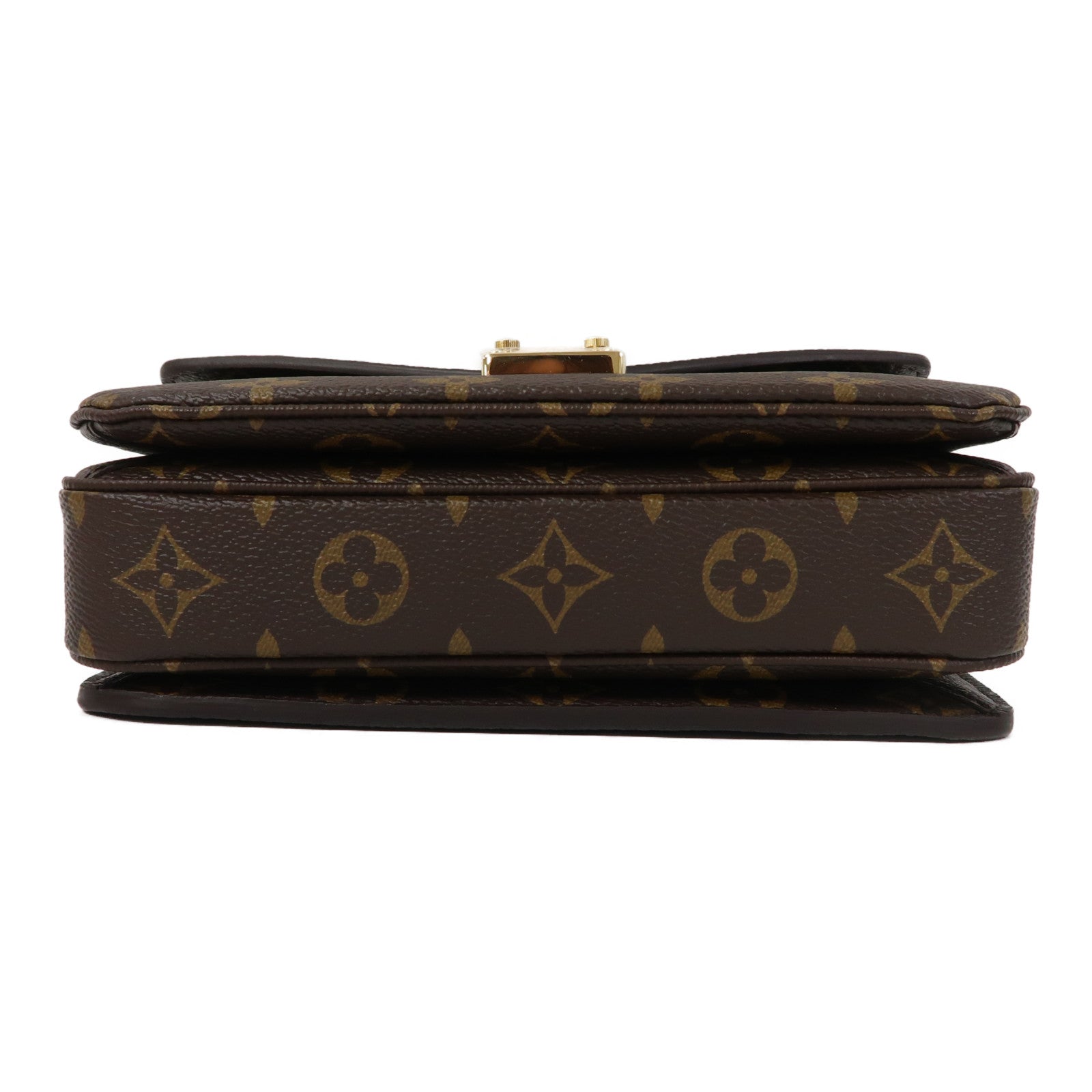 LOUIS VUITTON Monogram Pochete Metis金扣手挽肩背兩用袋啡色