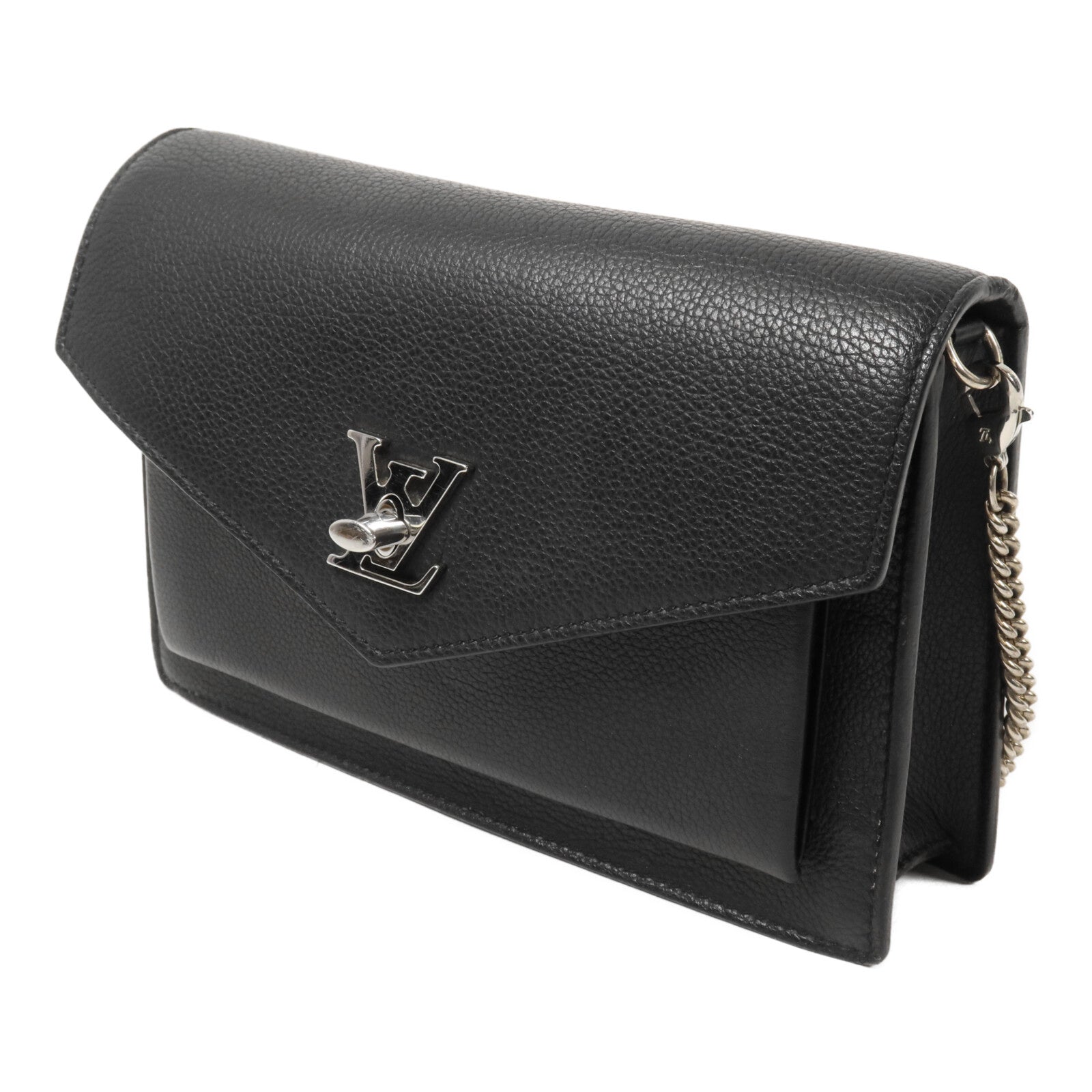 LOUIS VUITTON 牛皮皮革Mylockme鏈帶肩背袋
