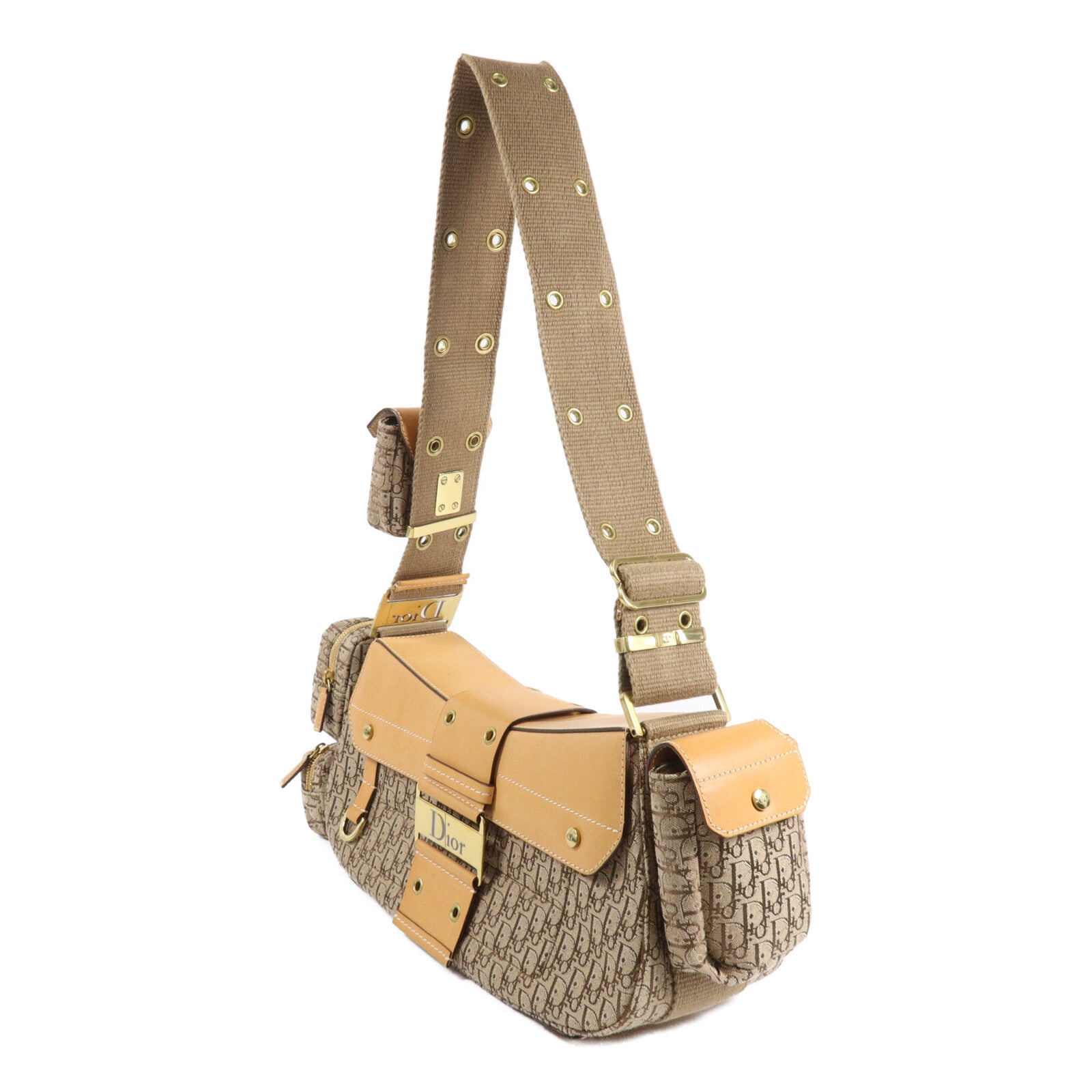 Dior 帆布Street Chic ColumBus肩背袋