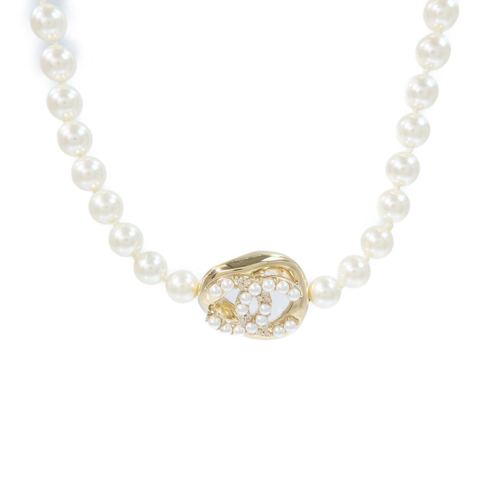 CHANEL PVC/金屬Necklace項鍊