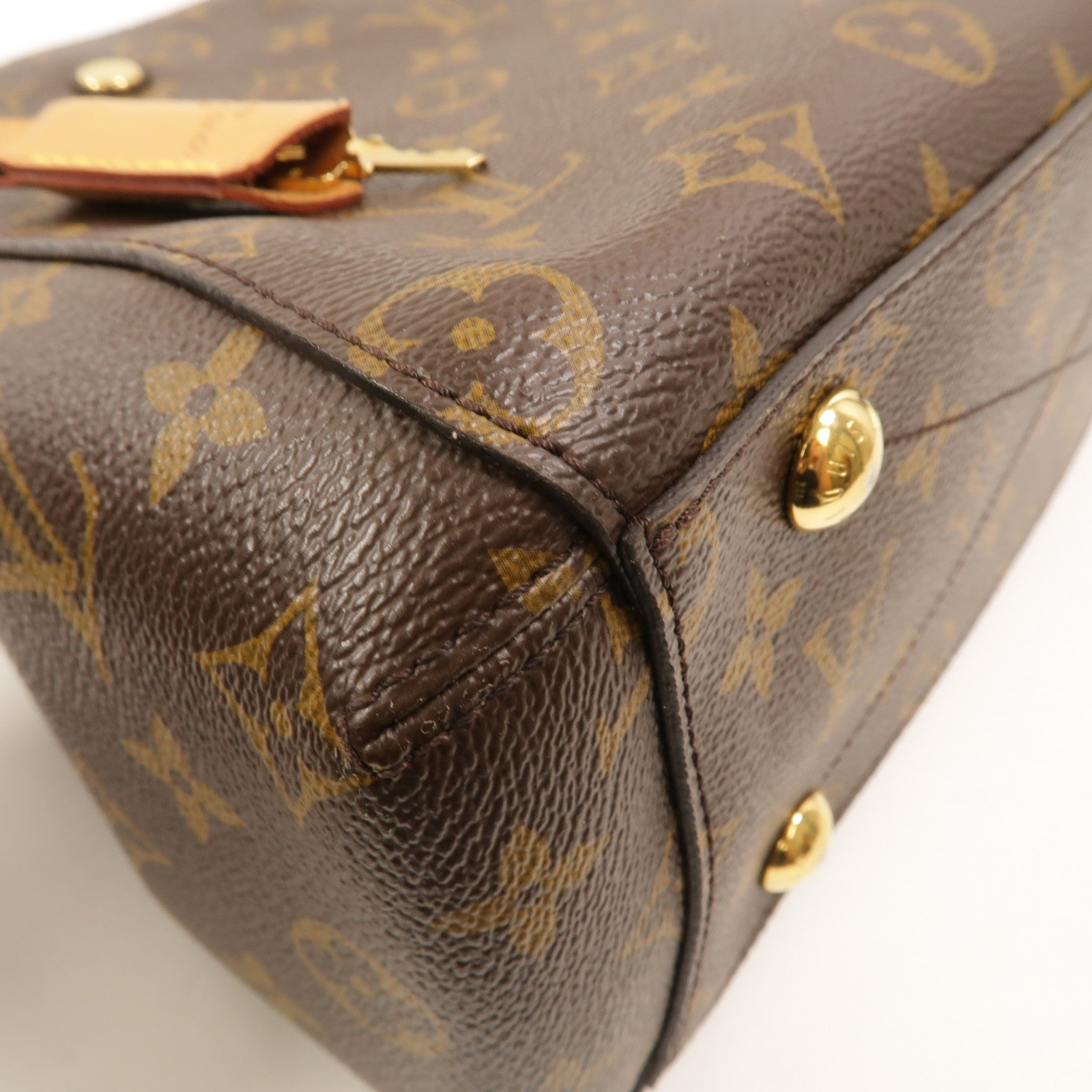 LOUIS VUITTON Monogram Montaigne BB手挽肩背兩用袋