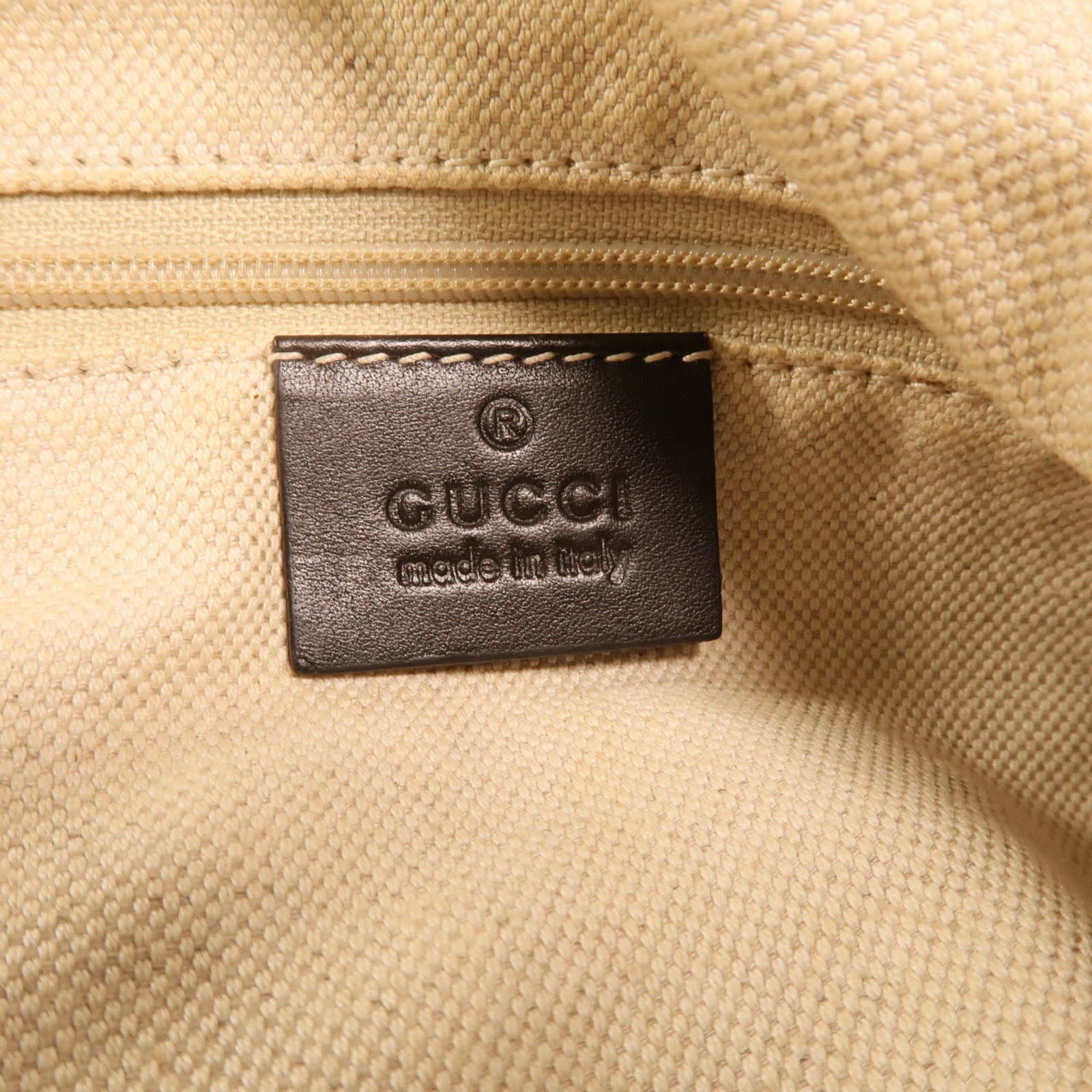 GUCCI 帆布GG Sukey金扣手挽肩背兩用袋