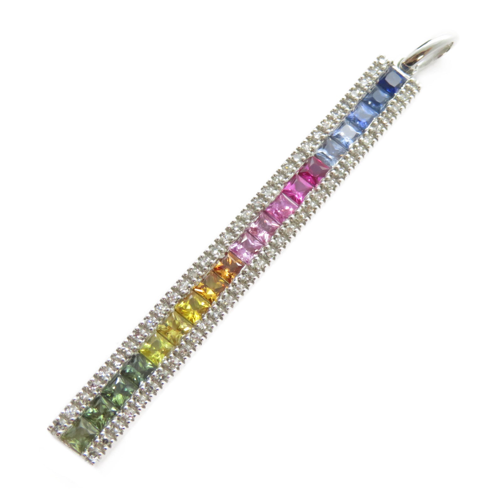 JEWELRY 14K白金Topaz Pendant拓帕吊墜