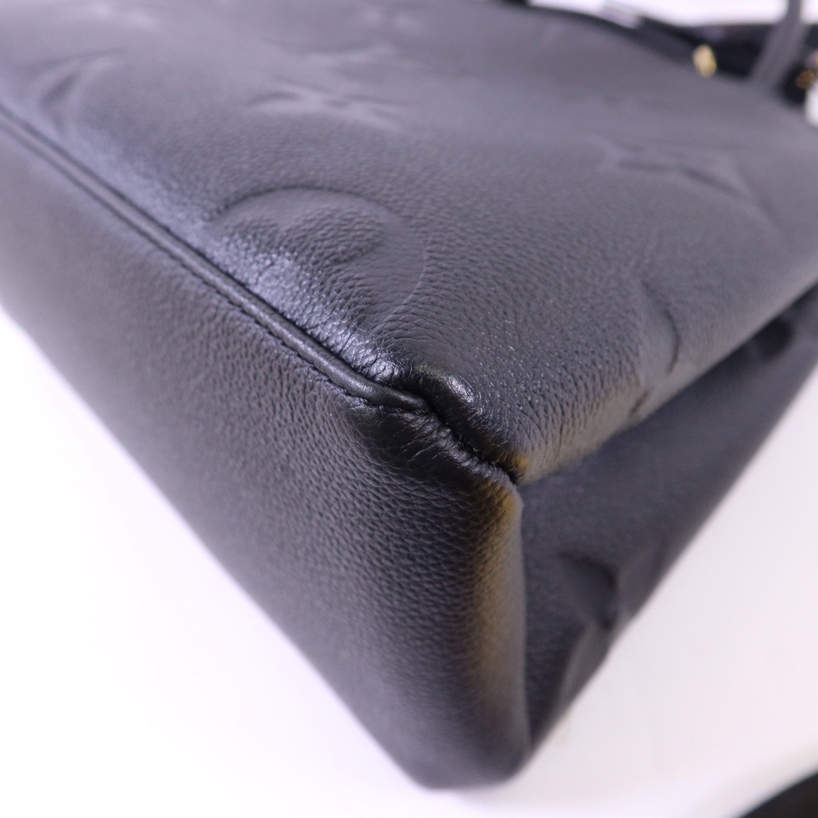 LOUIS VUITTON Monogram Empreinte Petit Palais金扣手挽肩背兩用袋