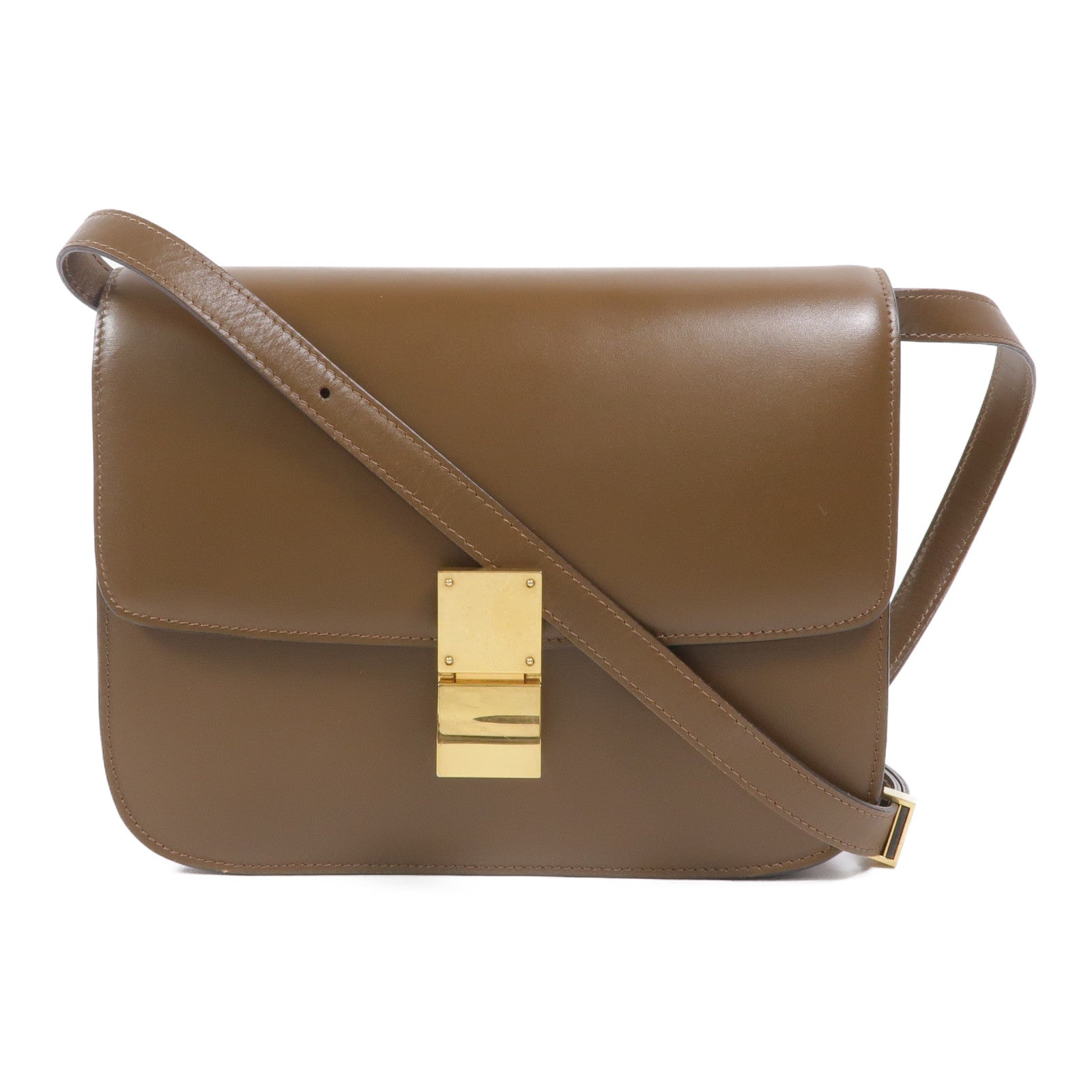 CELINE 牛皮皮革Classic Box Medium肩背袋
