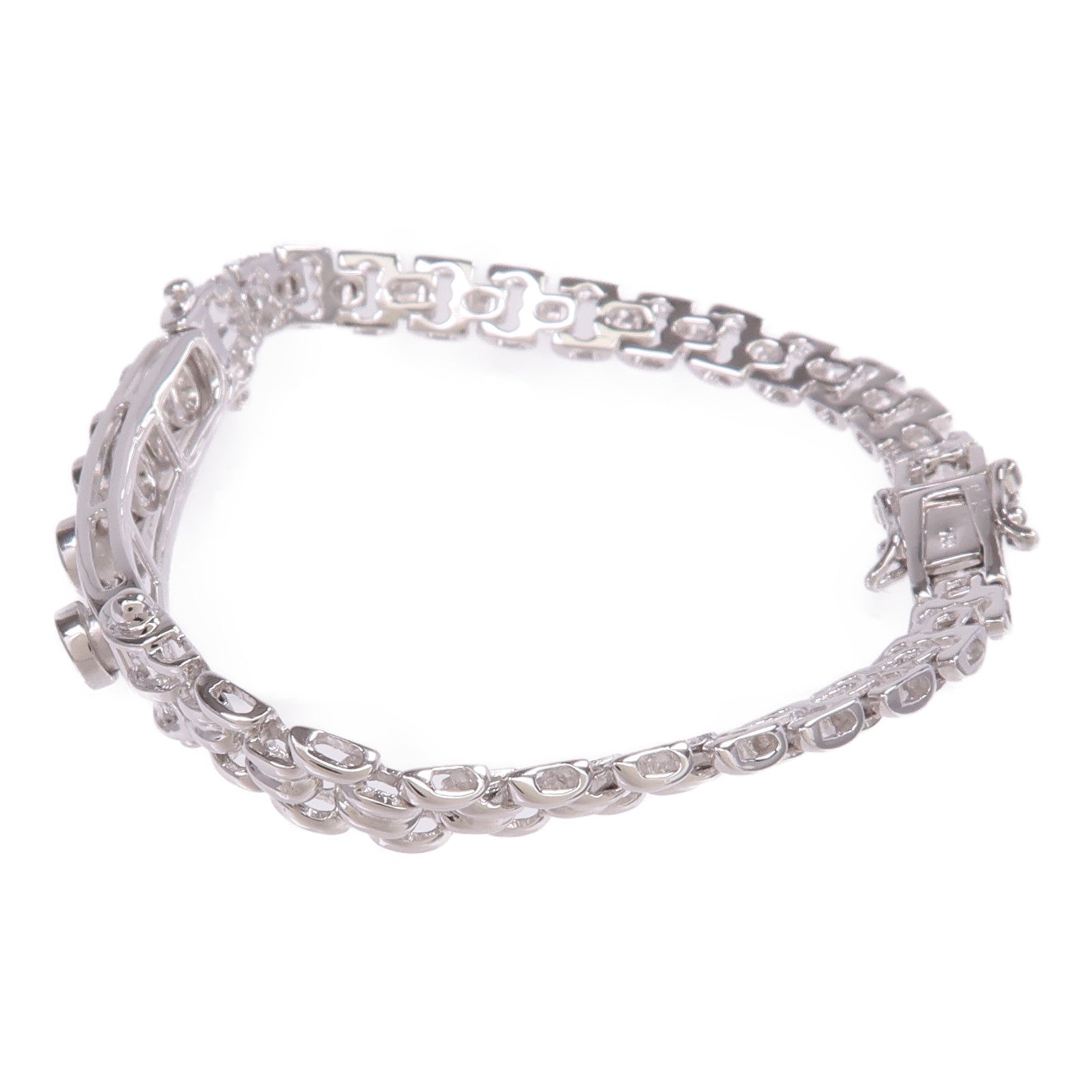 JEWELRY 【激減優惠】18K白金Diamond Bracelet鑽石手鏈