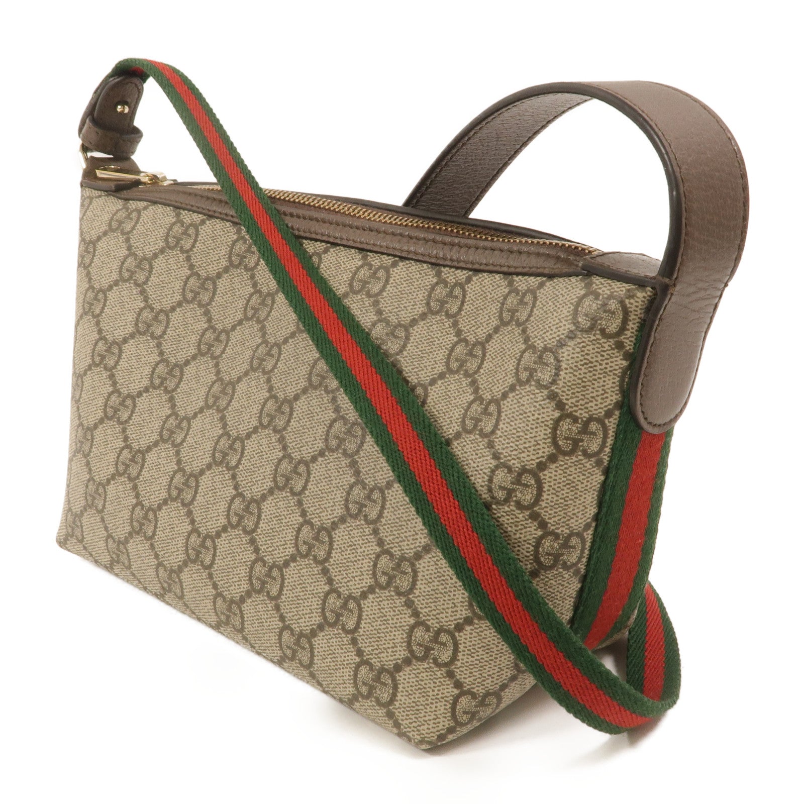 GUCCI 塗層帆布Ophidia Mini肩背袋