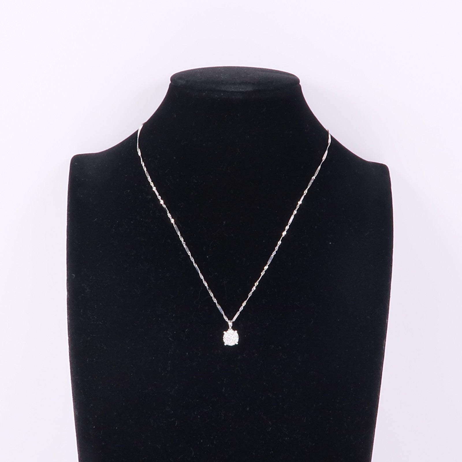 JEWELRY 【激減優惠】18K白金Diamond Necklace鑽石項鍊
