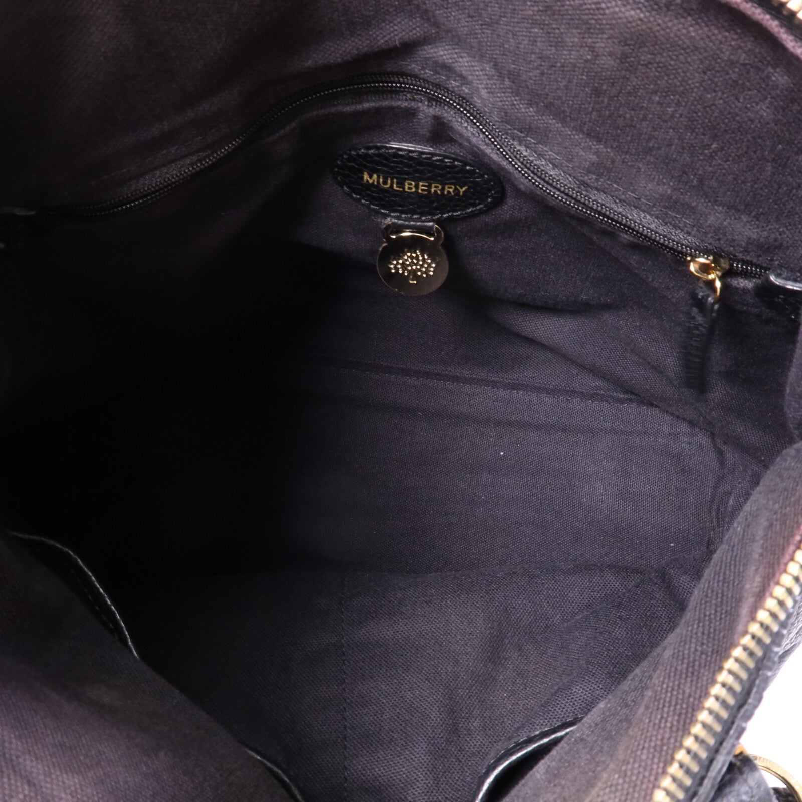 MULBERRY 牛皮皮革2 Way Shoulder Bag金扣手挽肩背兩用袋