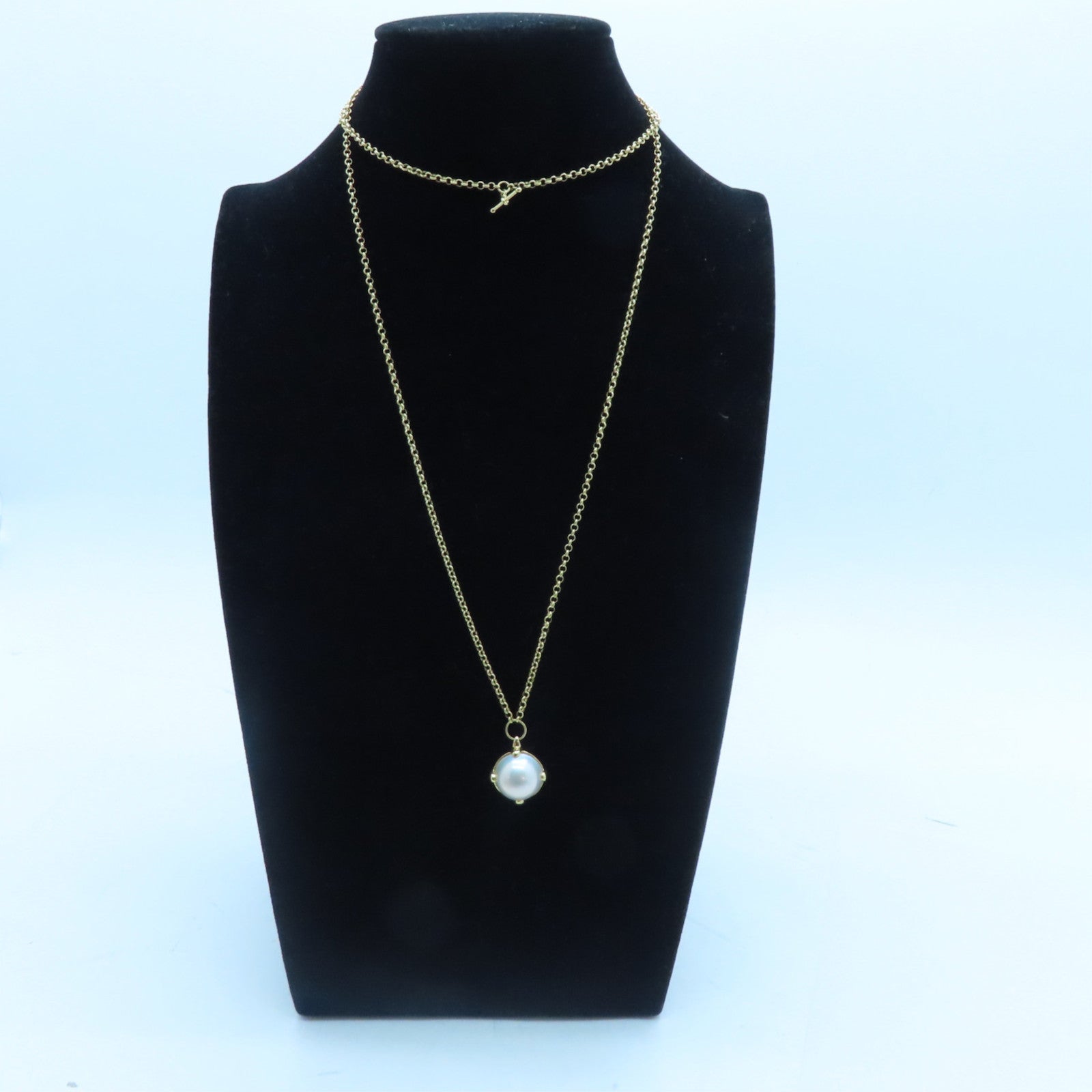 JEWELRY 【激減優惠】18K黃金Pearl Necklace珍珠項鍊