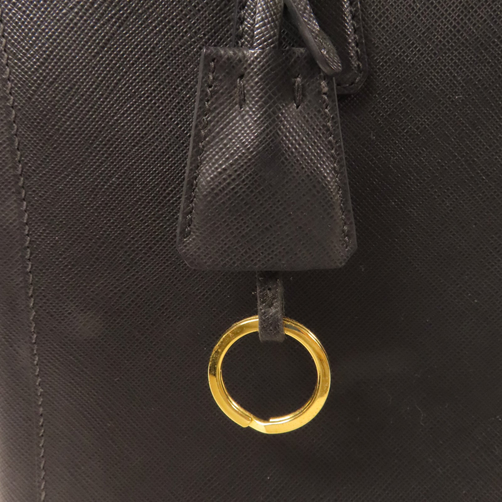 PRADA 【激減優惠】牛皮皮革2 Way Shoulder金扣手挽肩背兩用袋