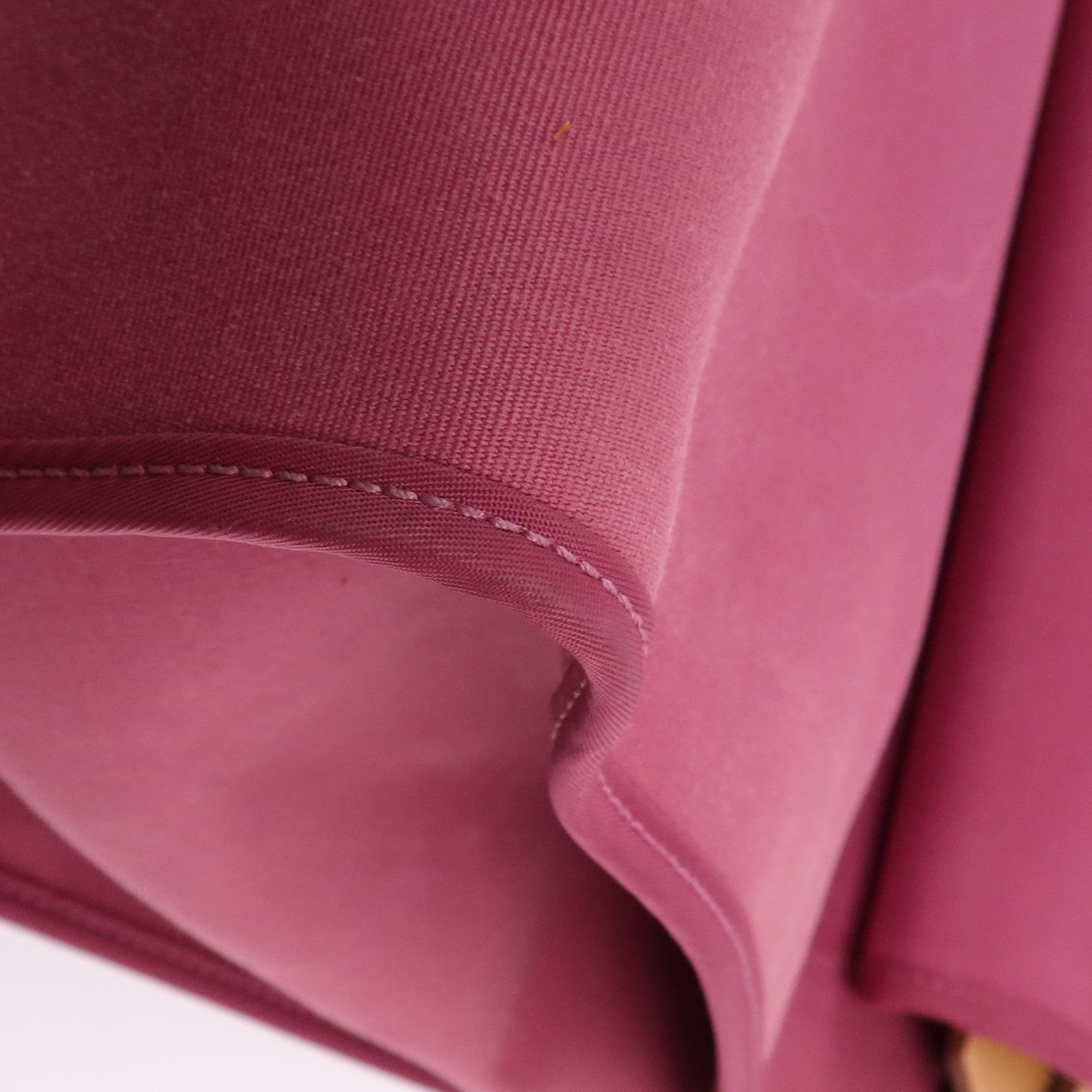 HERMES 帆布Herbag 50銀扣手挽肩背兩用袋Tosca