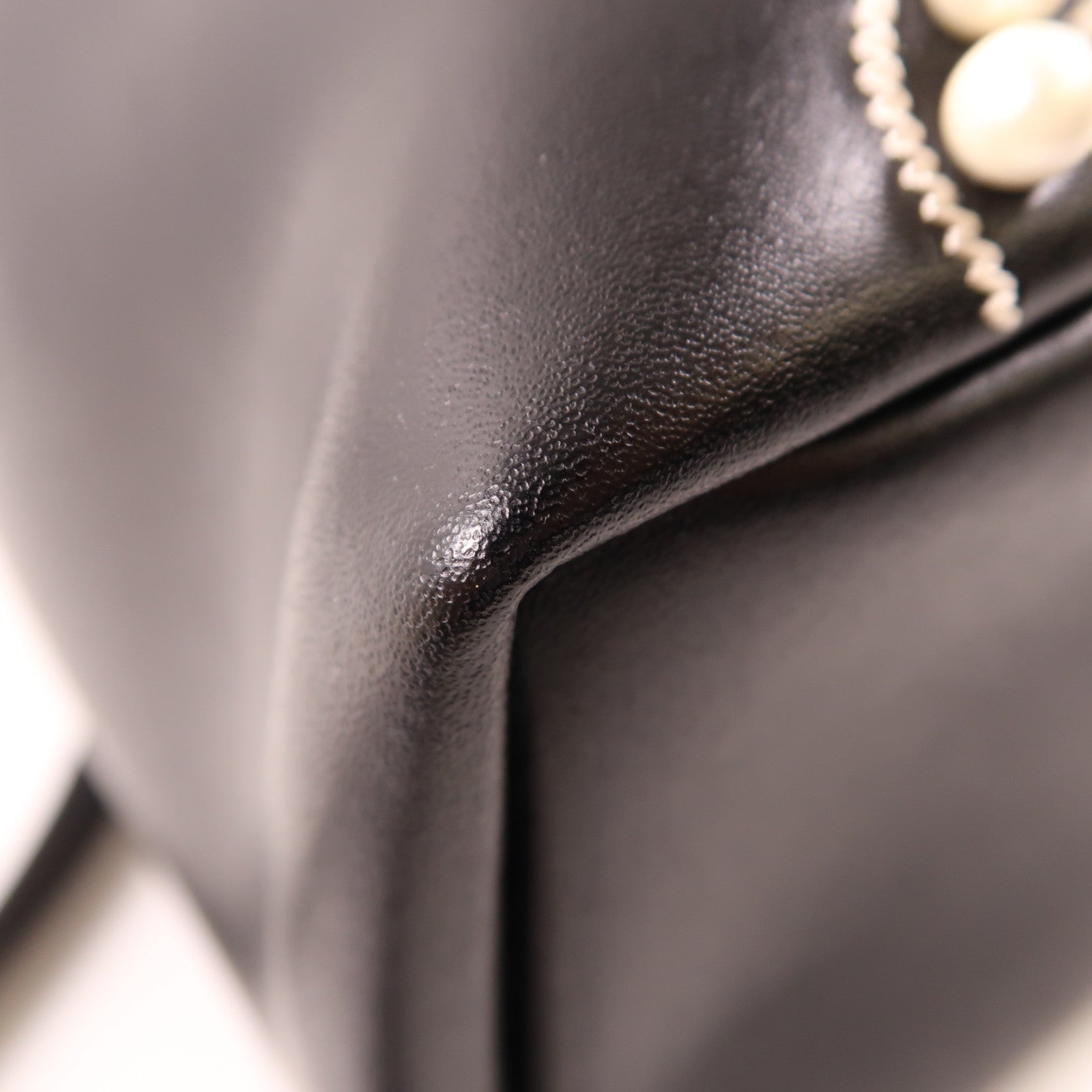 FENDI 牛皮皮革Backpack銀扣背包黑色