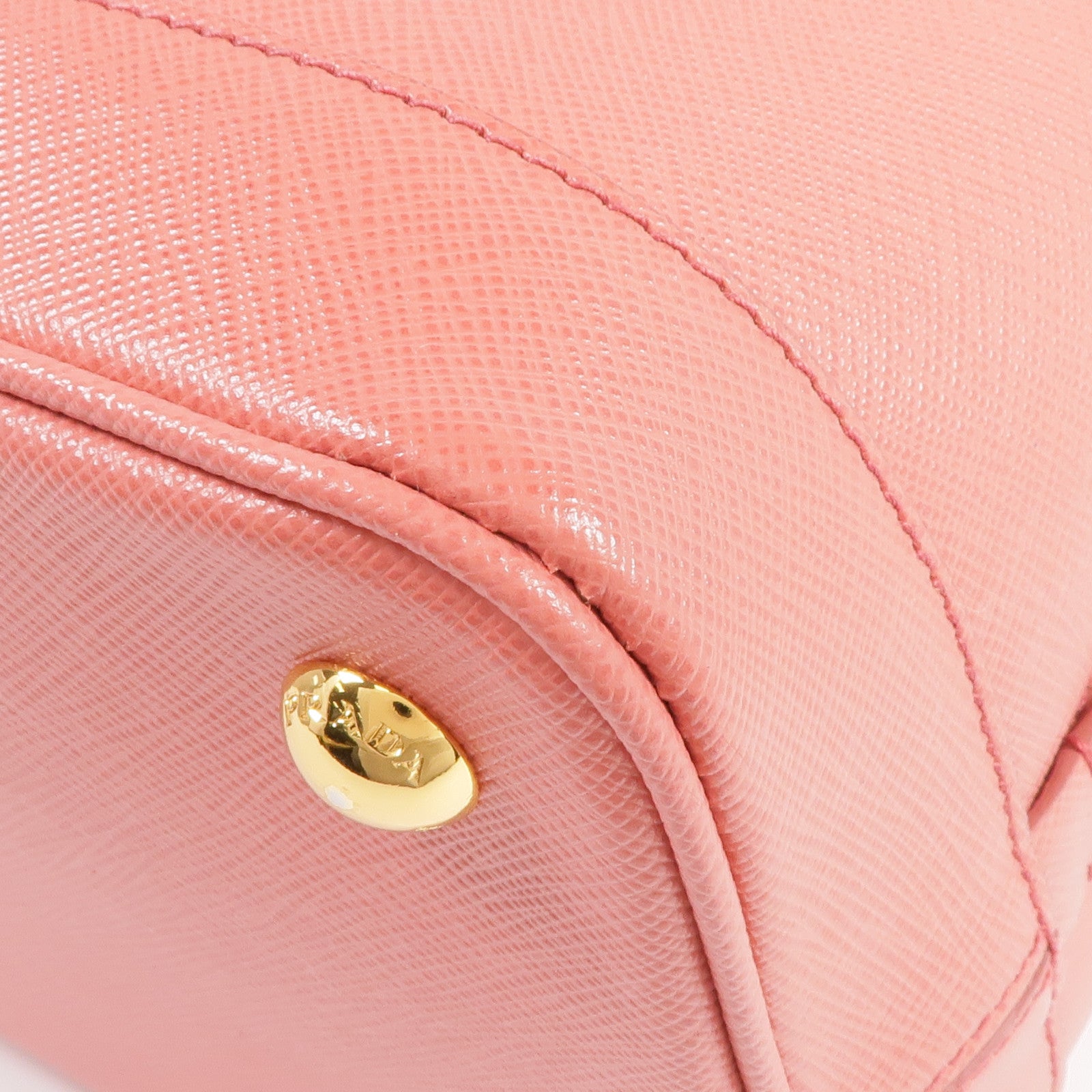 PRADA Saffiano皮革Saffiano Lux Tote Bag金扣手挽肩背兩用袋