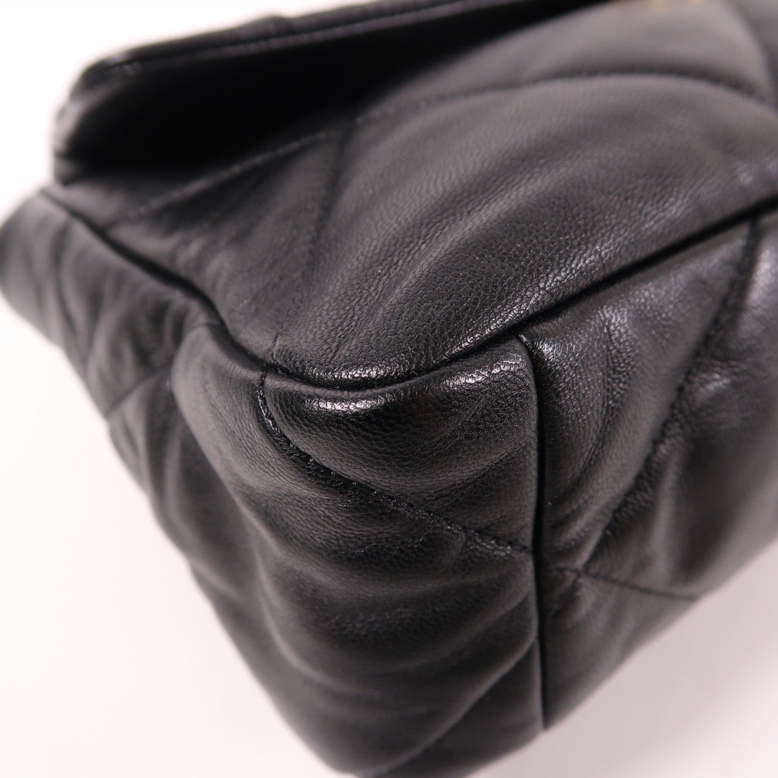 CHANEL 【激減優惠】羊皮皮革Chanel 19 Large手挽肩背兩用袋