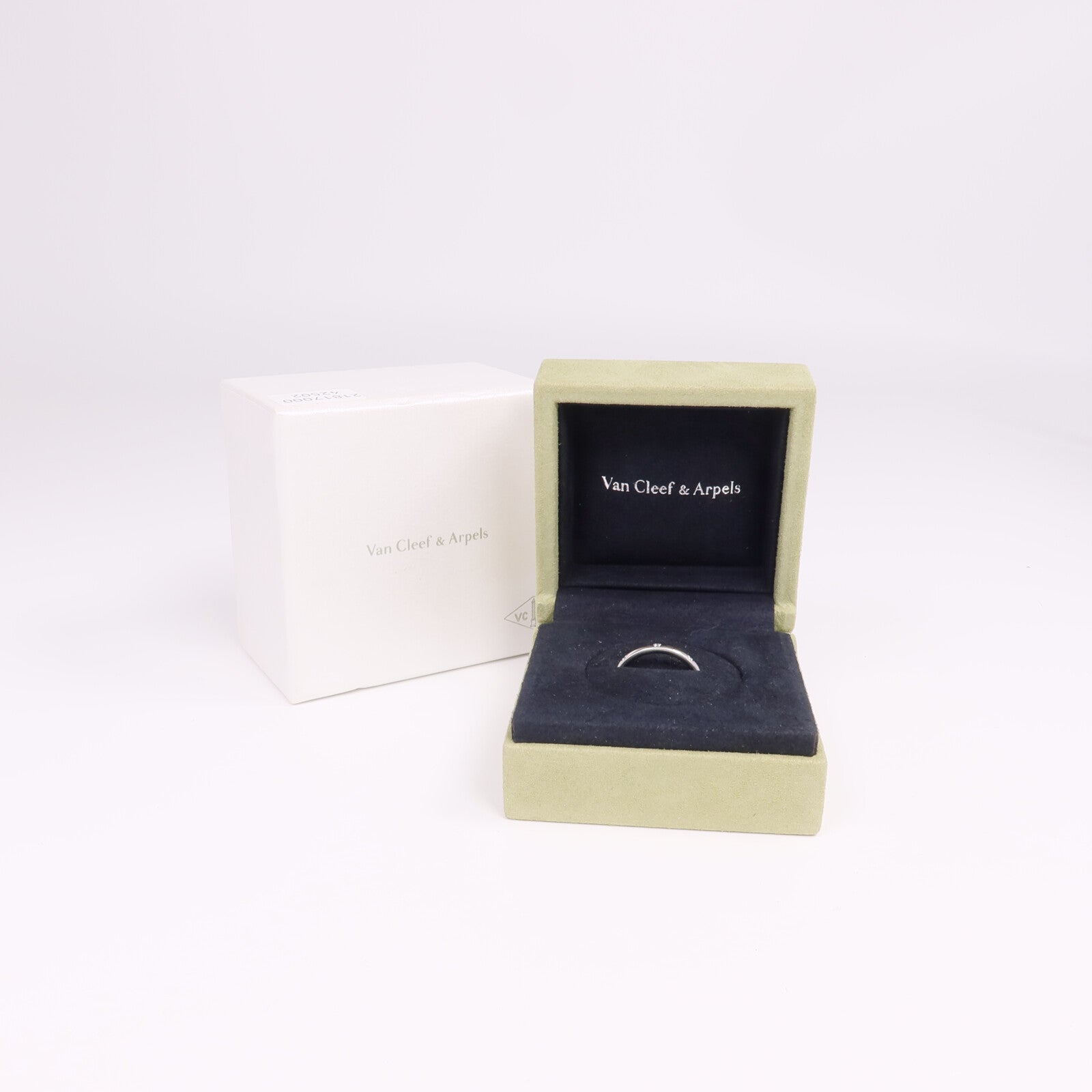 Van Cleef & Arpels PT950鉑金DiamTendrement Etoiles Ring鑽石戒指VCA#54/US#6.75