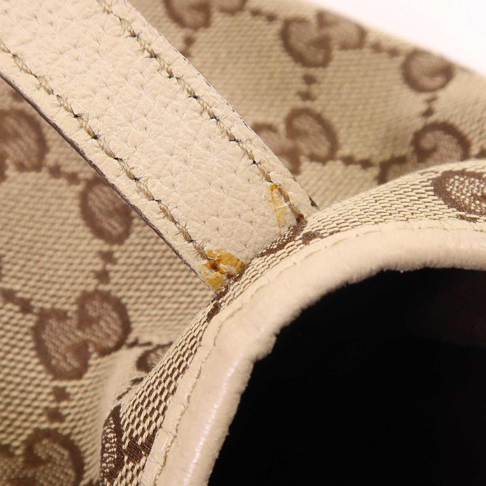 GUCCI 帆布Abbey金扣肩背袋