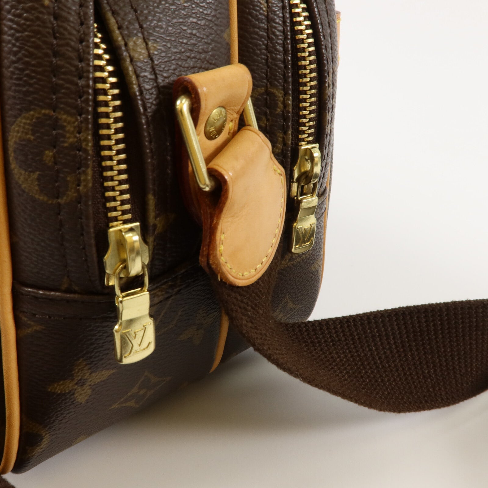 LOUIS VUITTON Monogram Reporter PM肩背袋