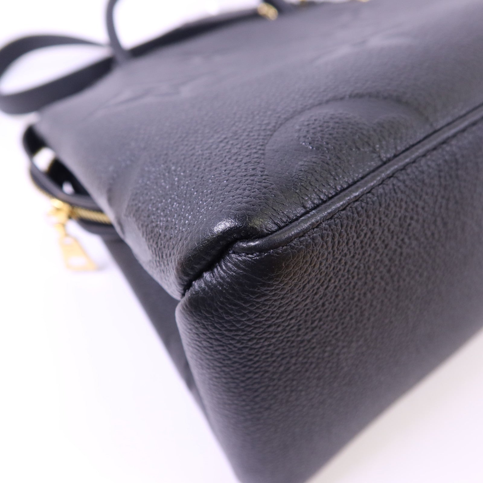 LOUIS VUITTON Monogram Empreinte Petit Palais金扣手挽肩背兩用袋