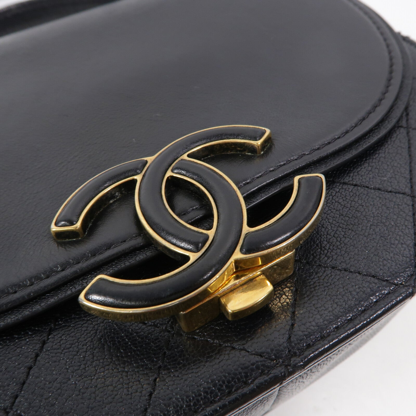 CHANEL 山羊皮皮革Small CoCo Curve Flap Bag鏈帶手挽肩背兩用袋