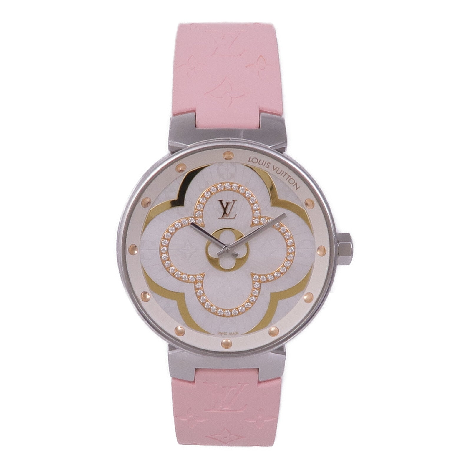 LOUIS VUITTON Tambour Moon Divine MM QA019Z