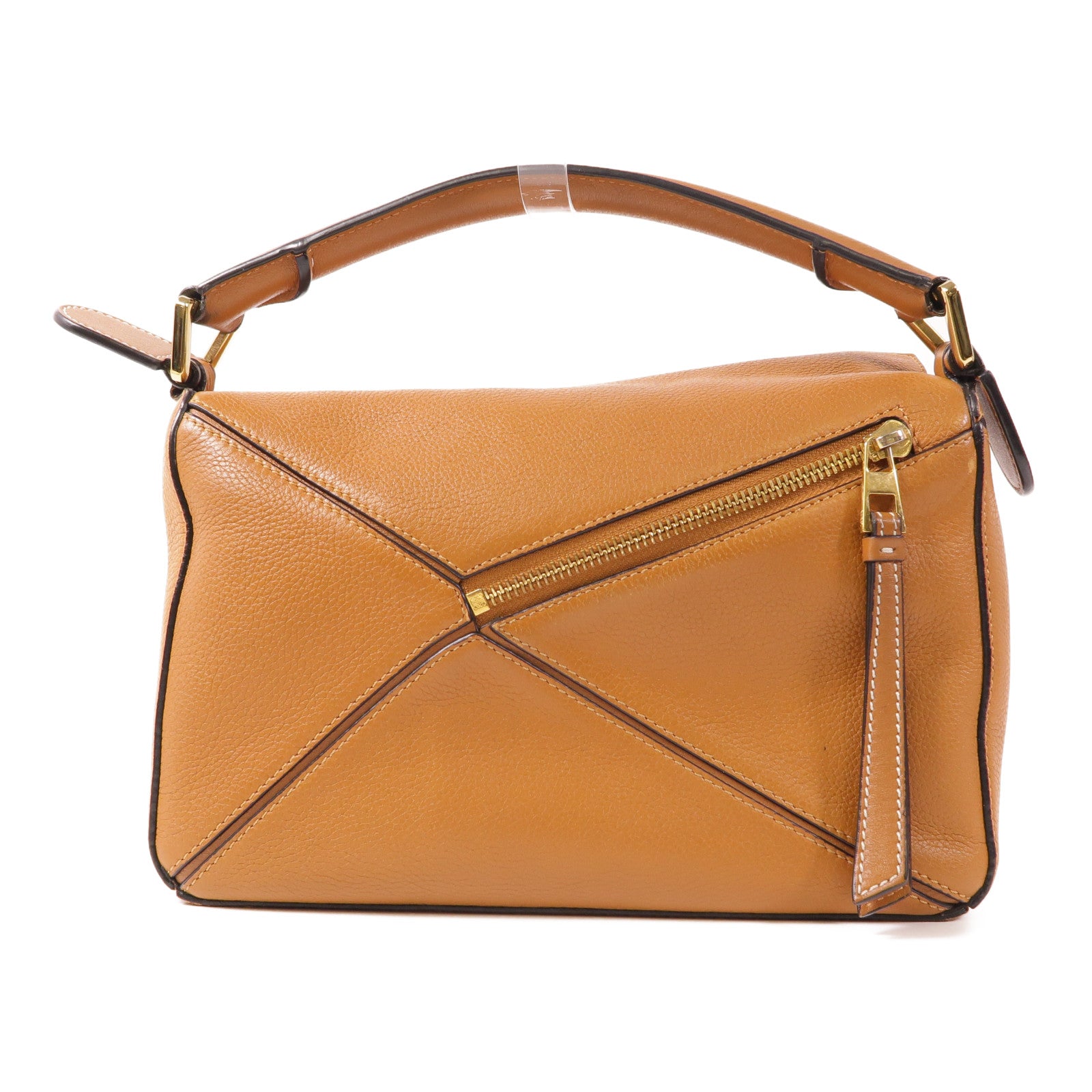 LOEWE 牛皮皮革Small Puzzle金扣手挽肩背兩用袋