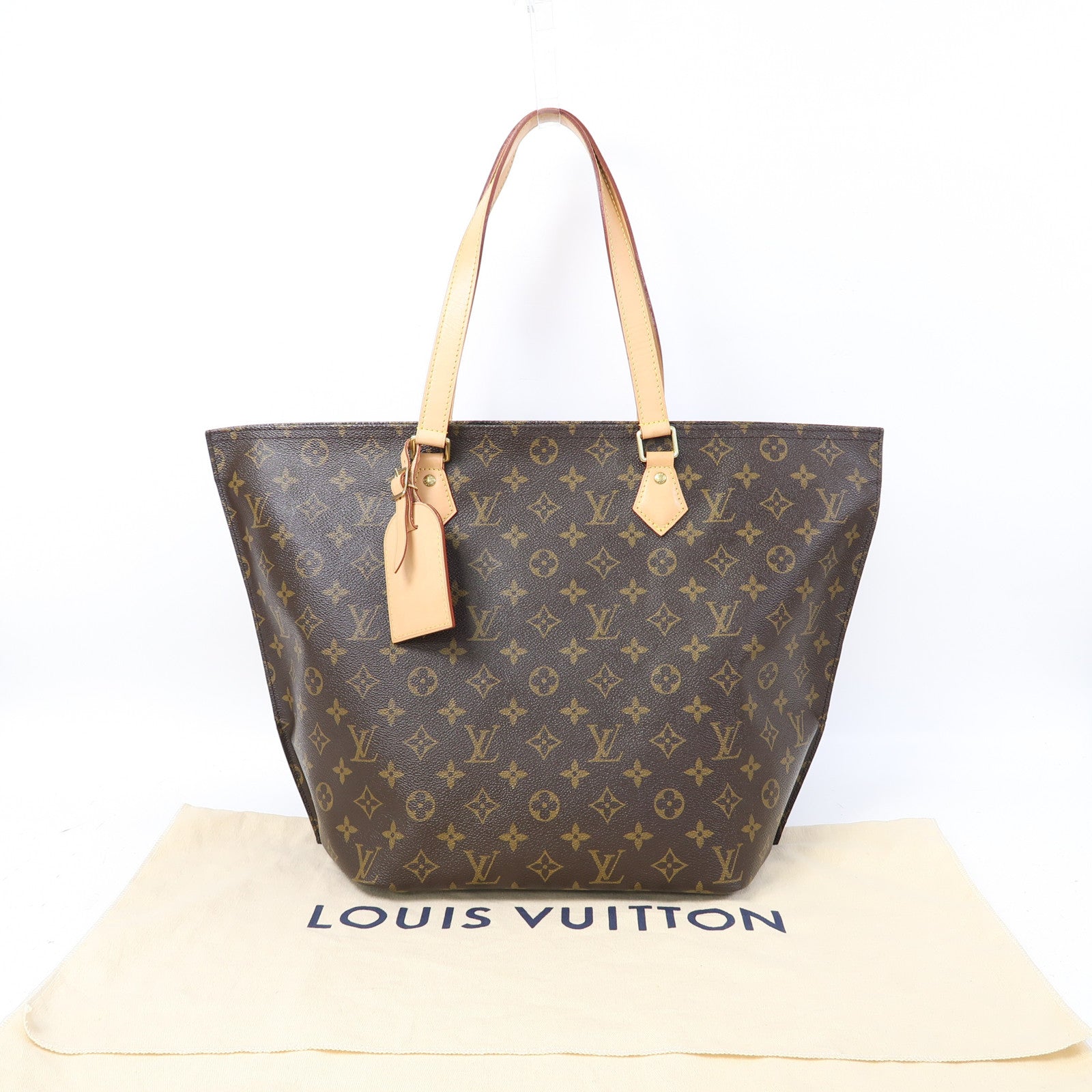 LOUIS VUITTON Monogram All In MM金扣肩背袋啡色