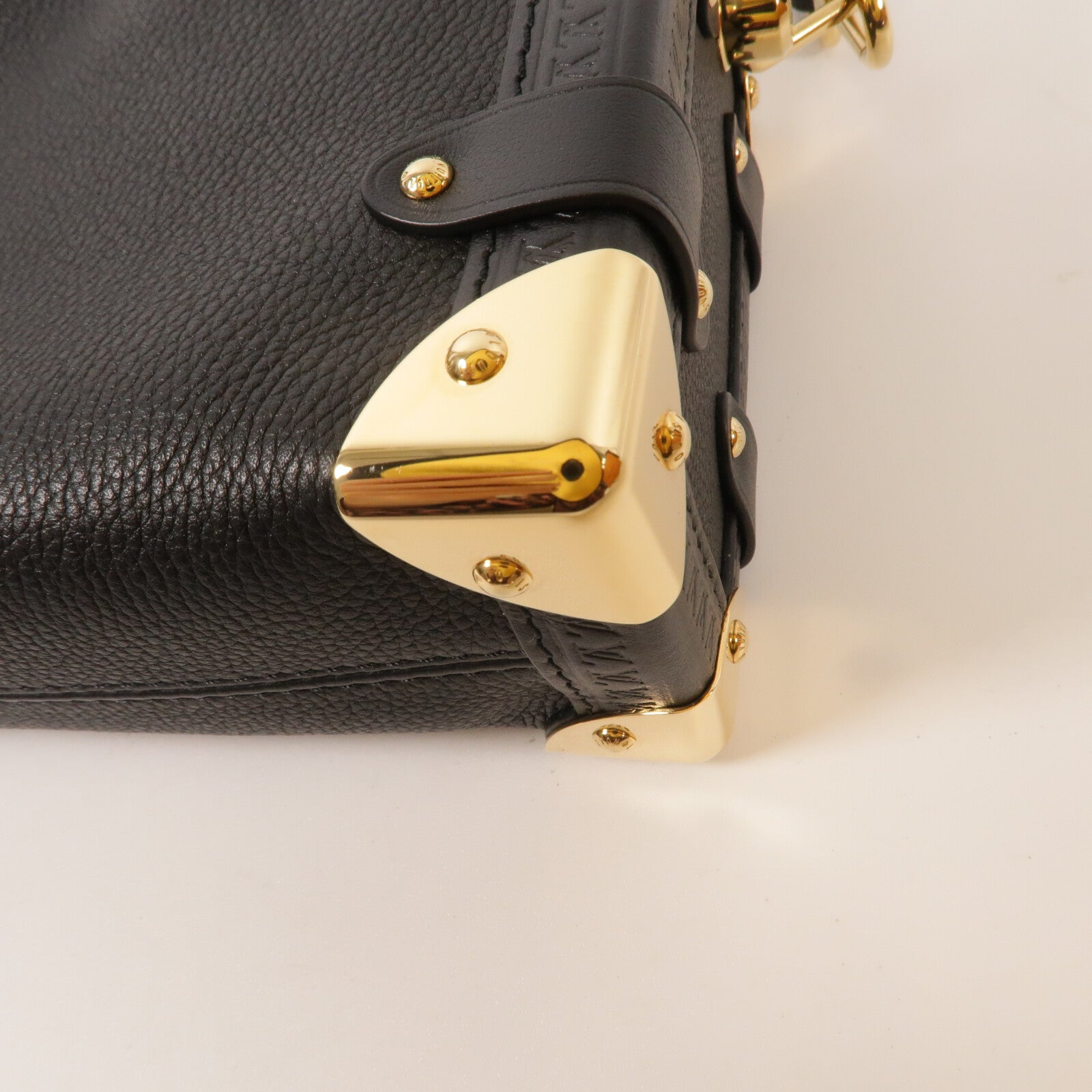 LOUIS VUITTON 牛皮皮革Side Trunk PM手挽肩背兩用袋