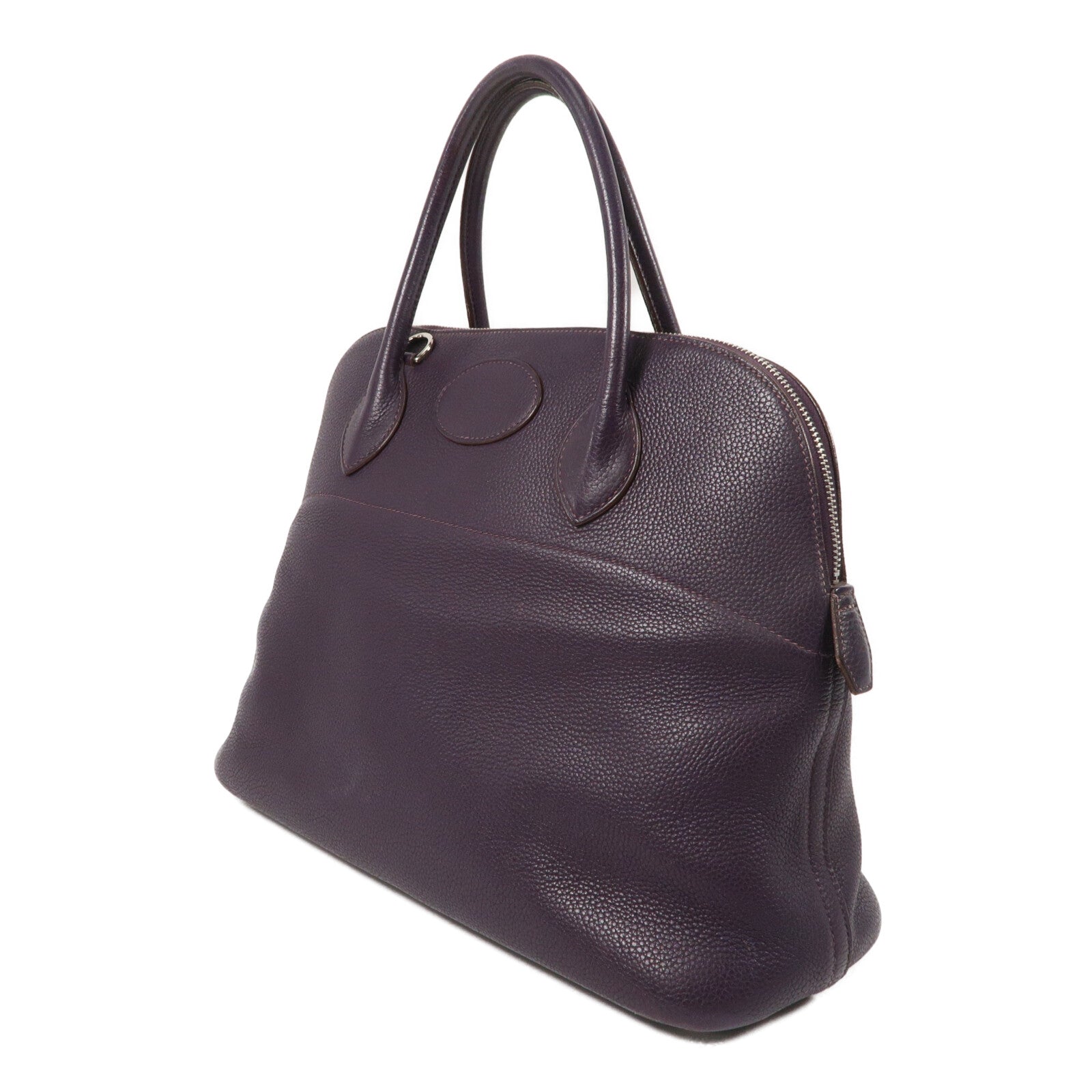 HERMES Clemence皮革Bolide 37手挽袋