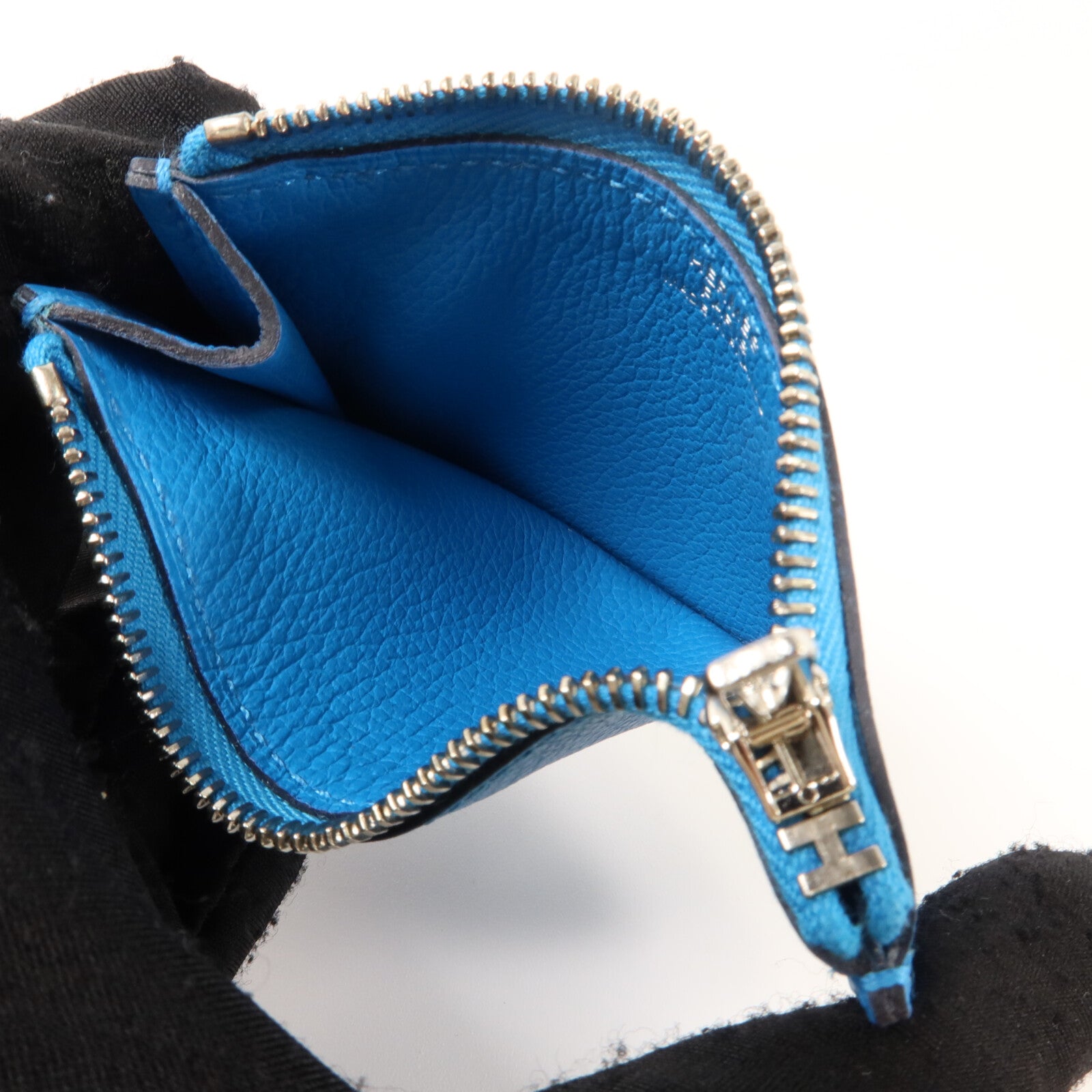HERMES Evercolor皮革Constance Slim錢包Cuivre