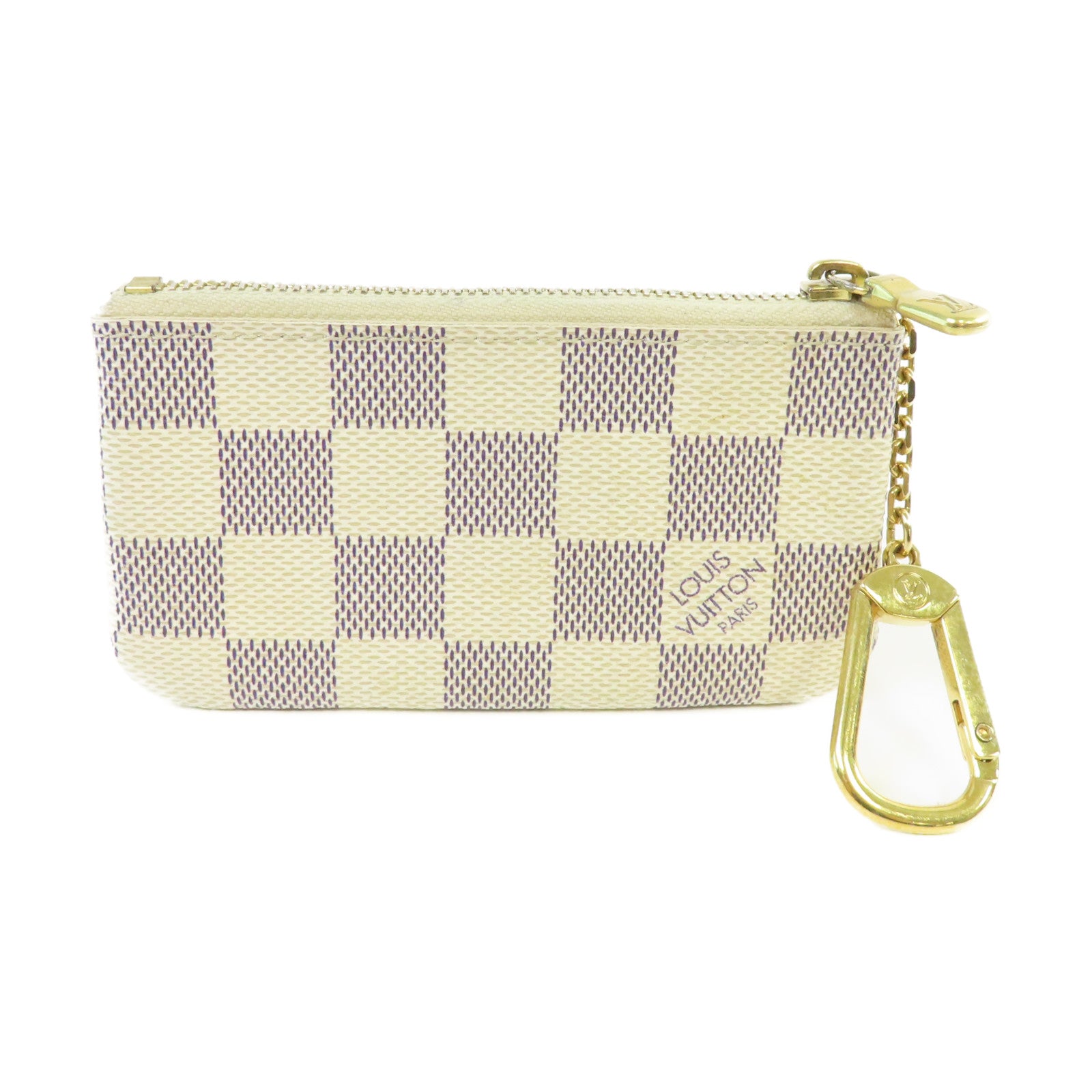 LOUIS VUITTON 【激減優惠】Damier Azur Coin Purse金扣零錢包米白色