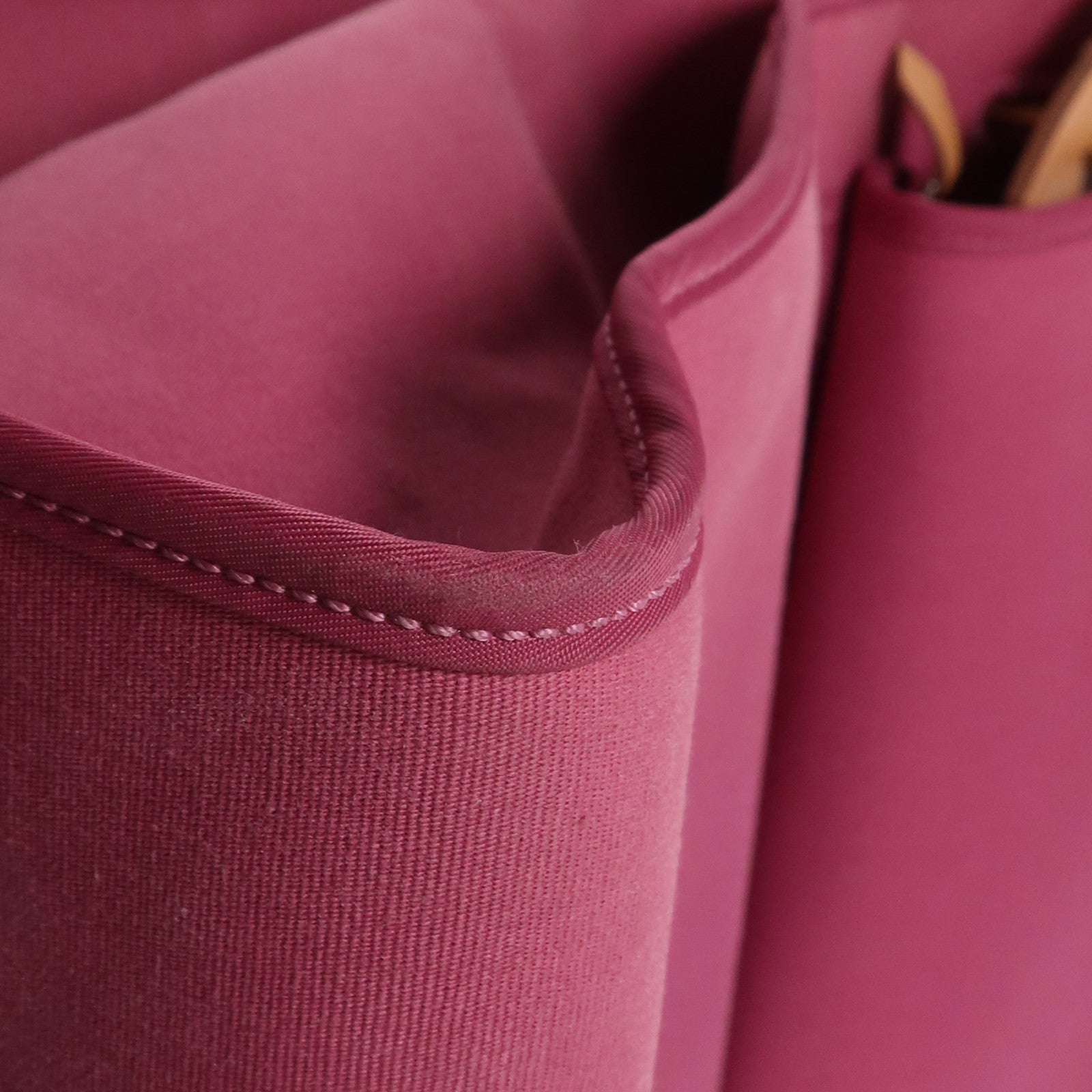 HERMES 帆布Herbag 50銀扣手挽肩背兩用袋Tosca