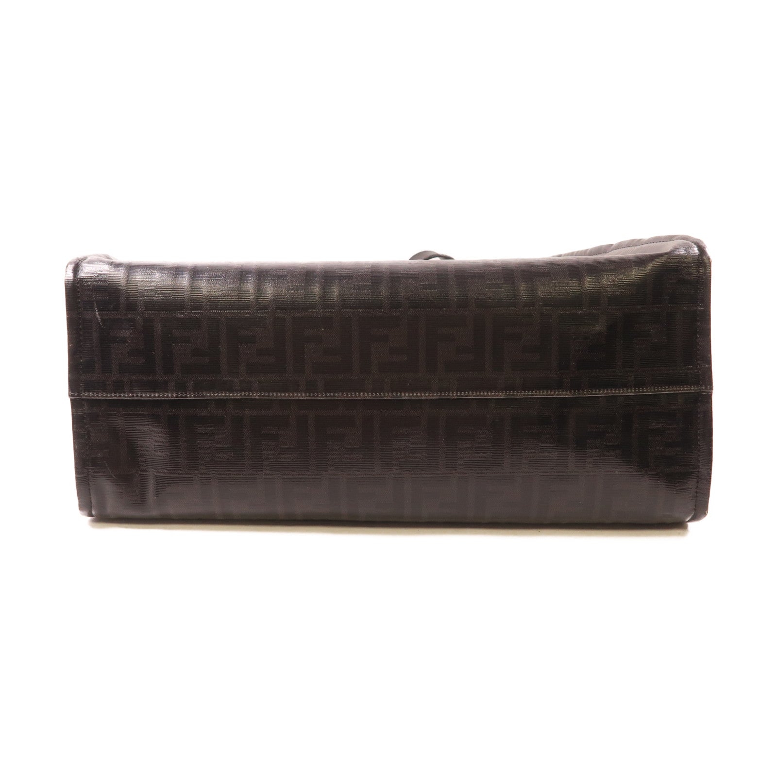 FENDI 塗層帆布Tote Bag金扣手挽袋