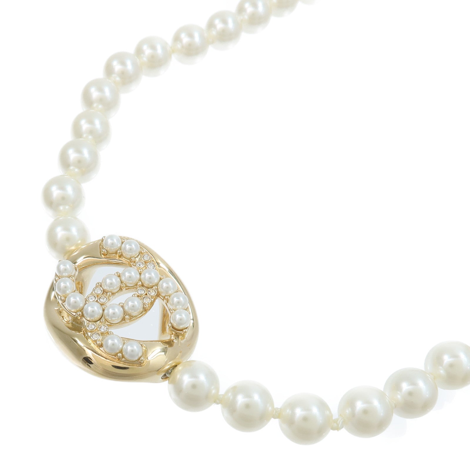 CHANEL PVC/金屬Necklace項鍊
