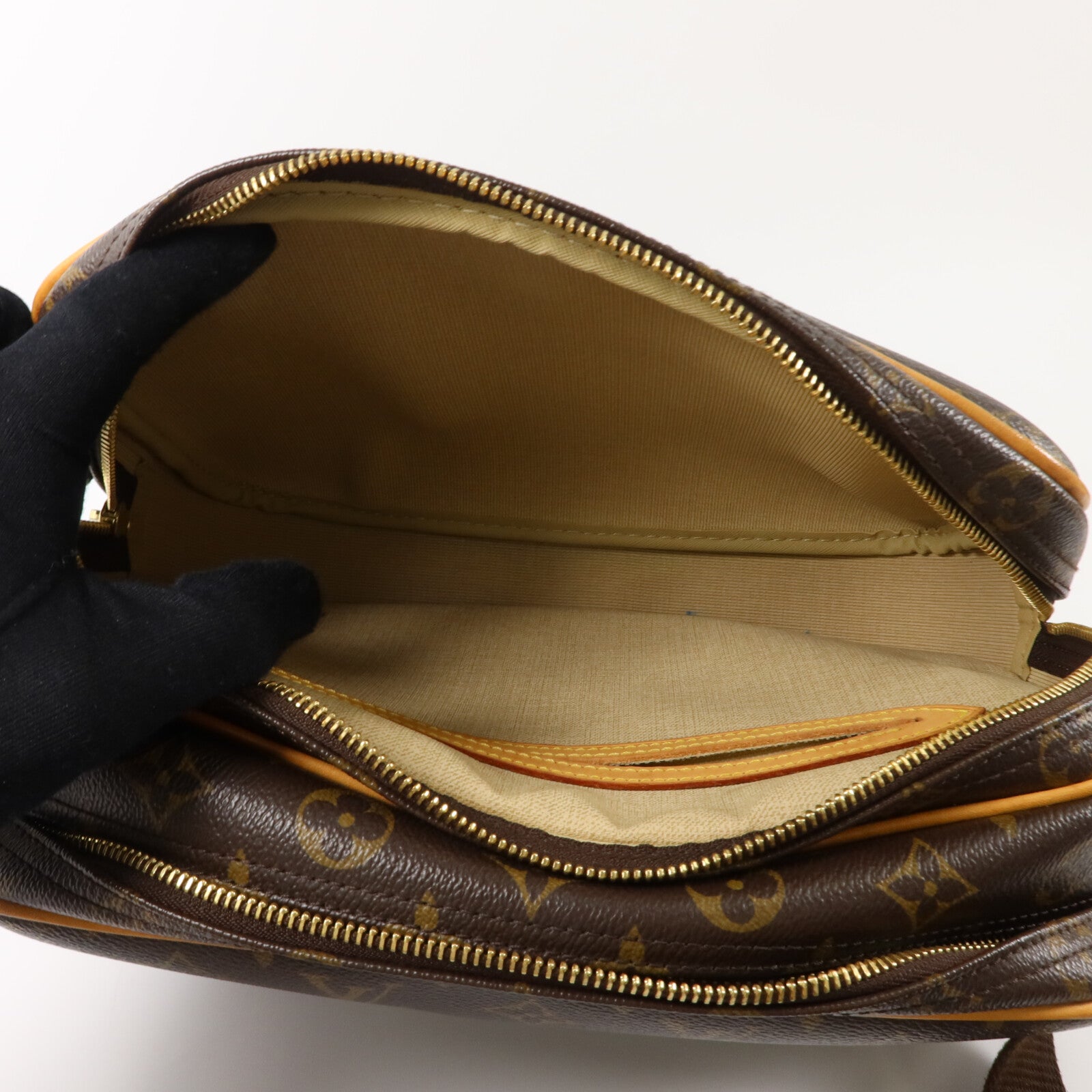 LOUIS VUITTON Monogram Reporter PM肩背袋